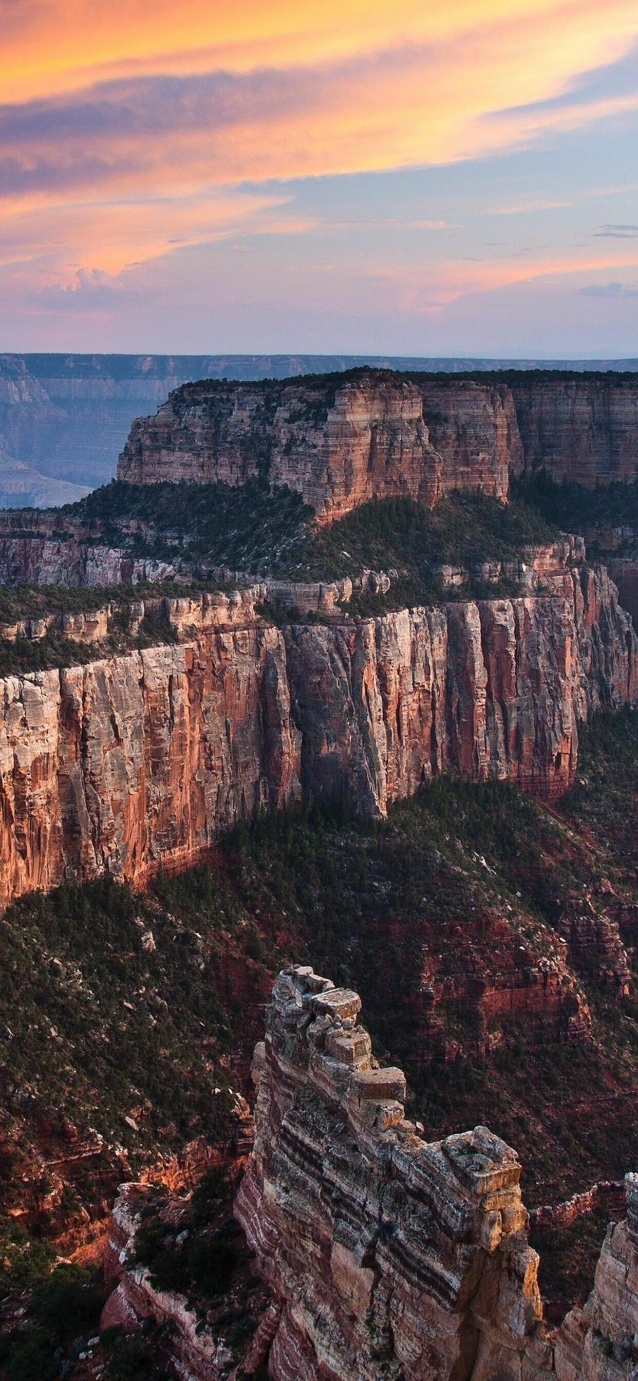 Wotans Throne, Grand Canyon Wallpaper, 1250x2690 HD Phone