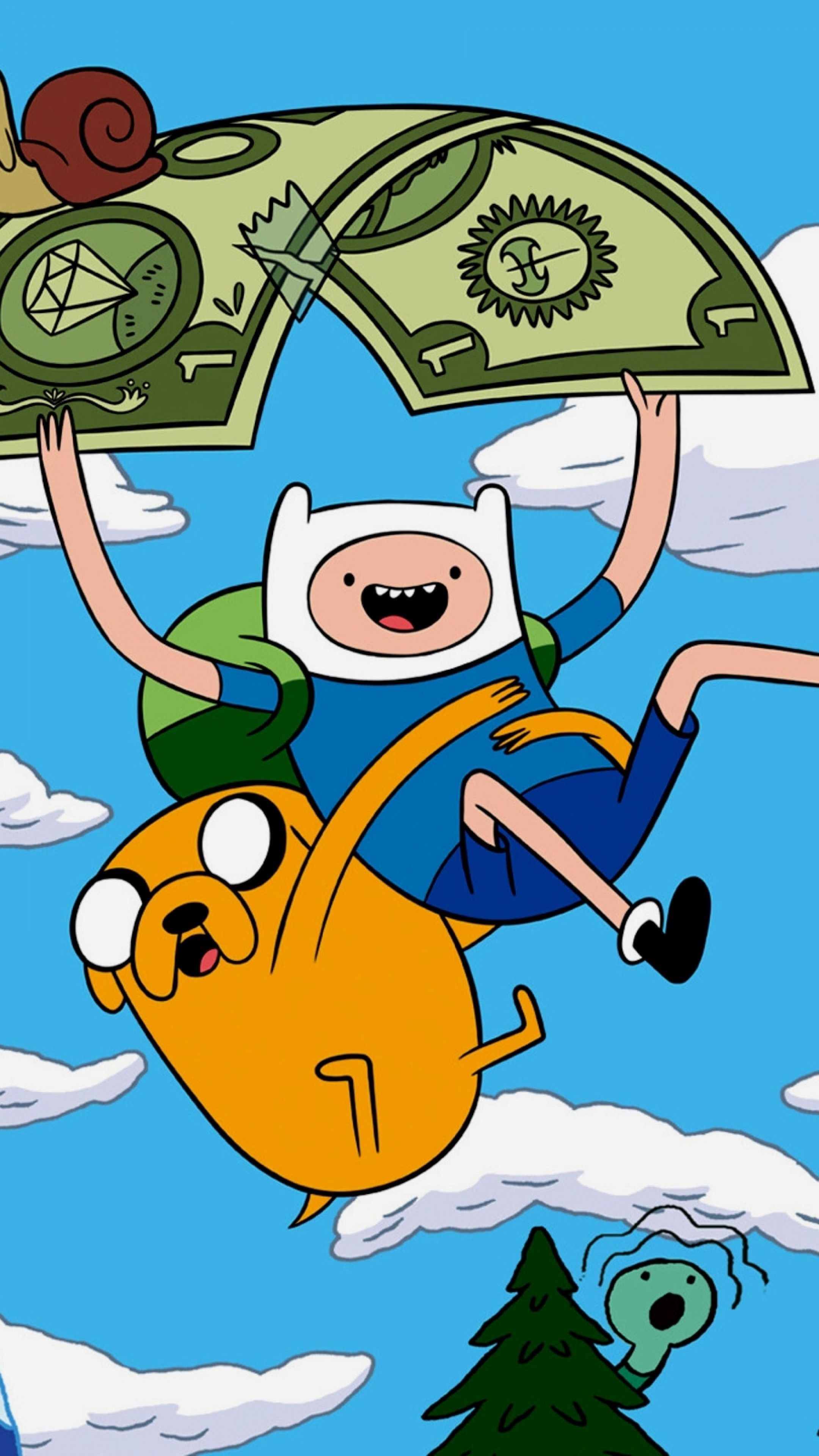 Finn and Jake, Adventure Time Wallpaper, 2160x3840 4K Phone