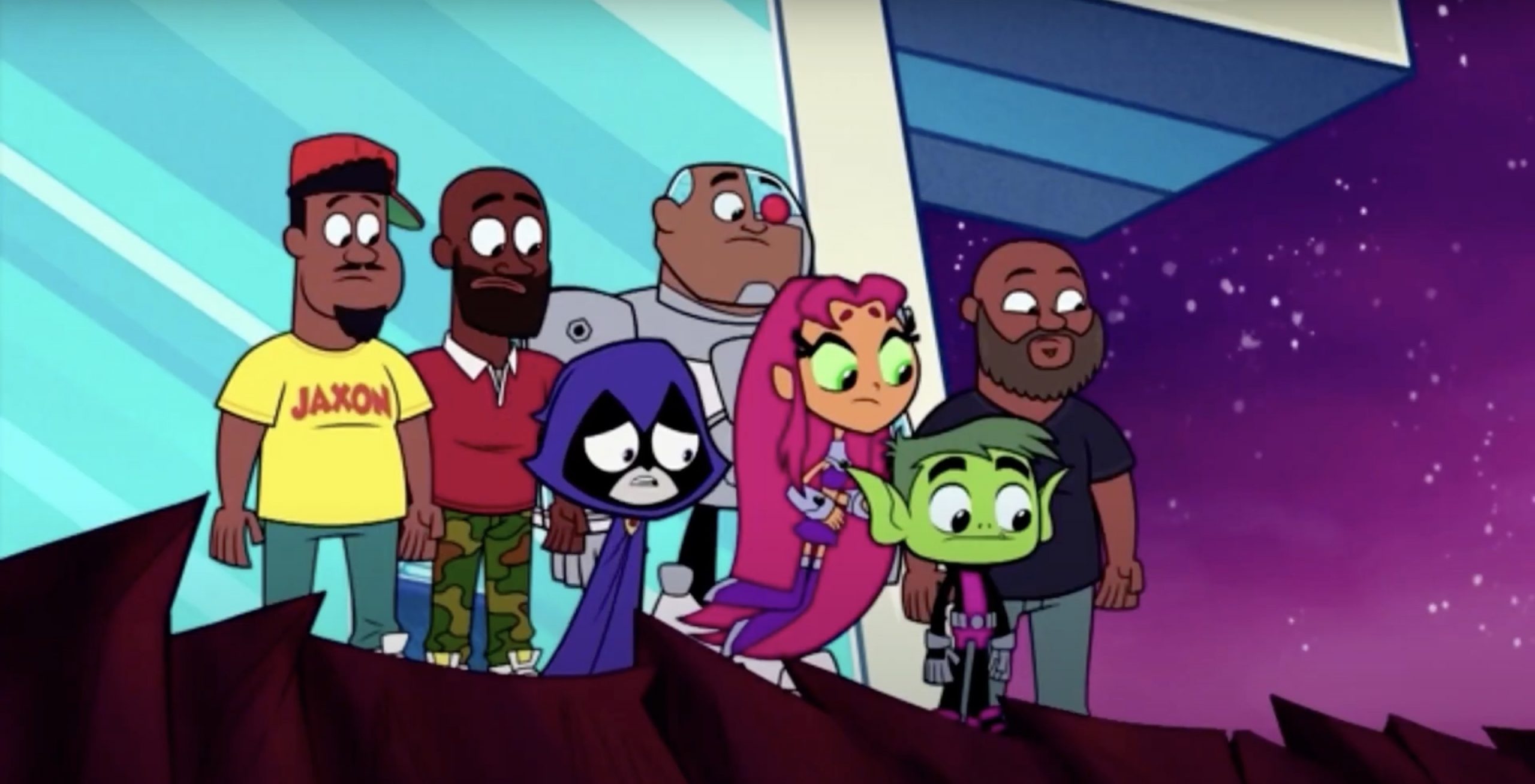 Teen Titans Go!, DC Super Hero Girls, Multiverse Mayhem, De La Soul, 2560x1310 HD Desktop