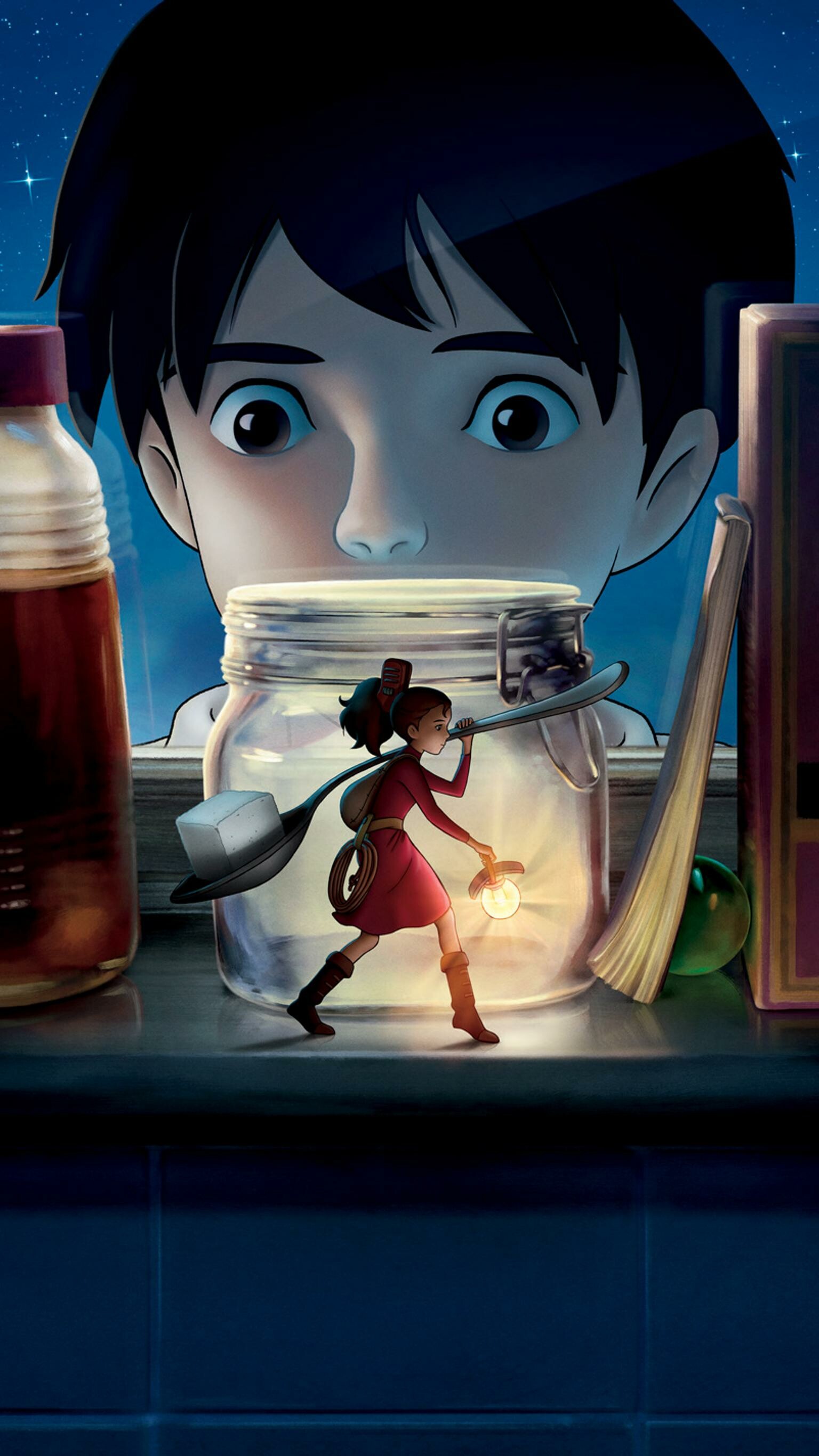 The Secret World of Arrietty, Wallpapers, Charming, Enchanting, 1540x2740 HD Phone