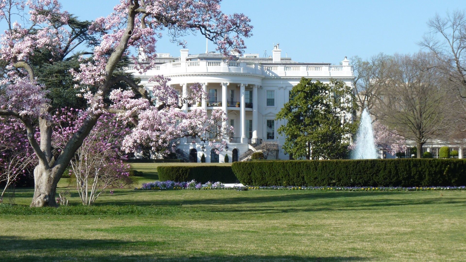 The White House, USA Wallpaper, 1920x1080 Full HD Desktop