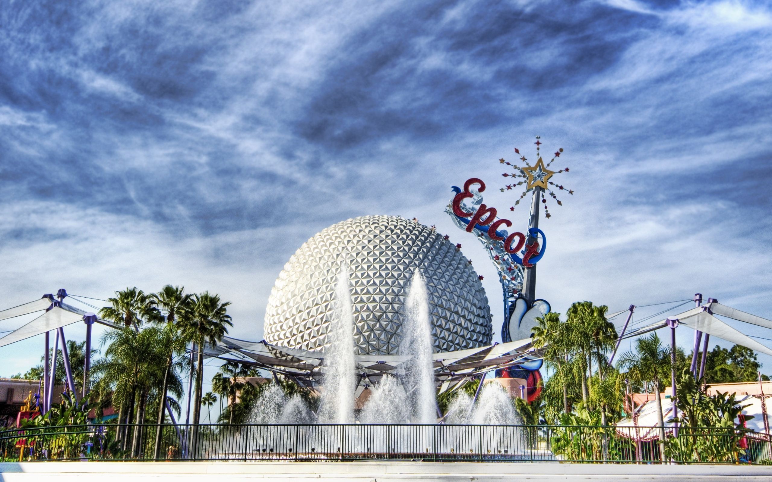 Epcot Park, Phone wallpapers, 2560x1600 HD Desktop