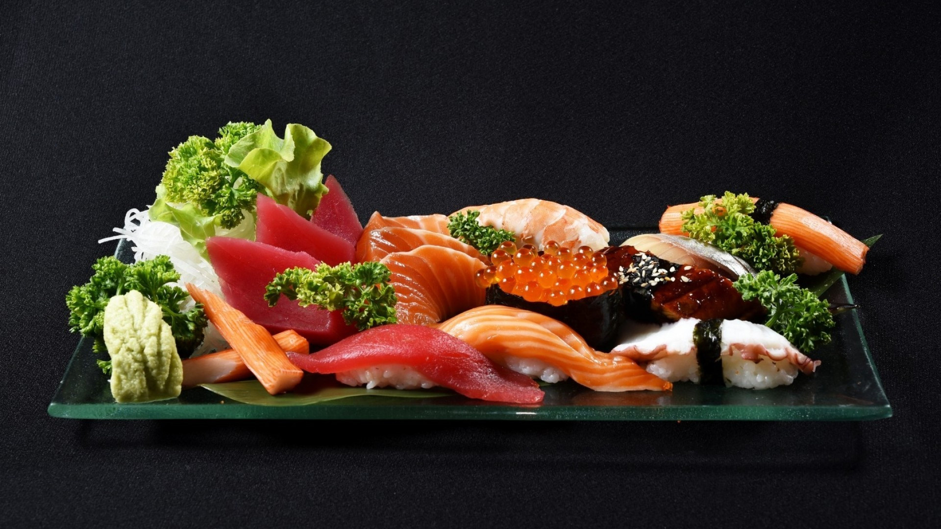 Fresh vegetable sushi, Japanese cuisine, High definition wallpaper, Widescreen, 1920x1080 Full HD Desktop