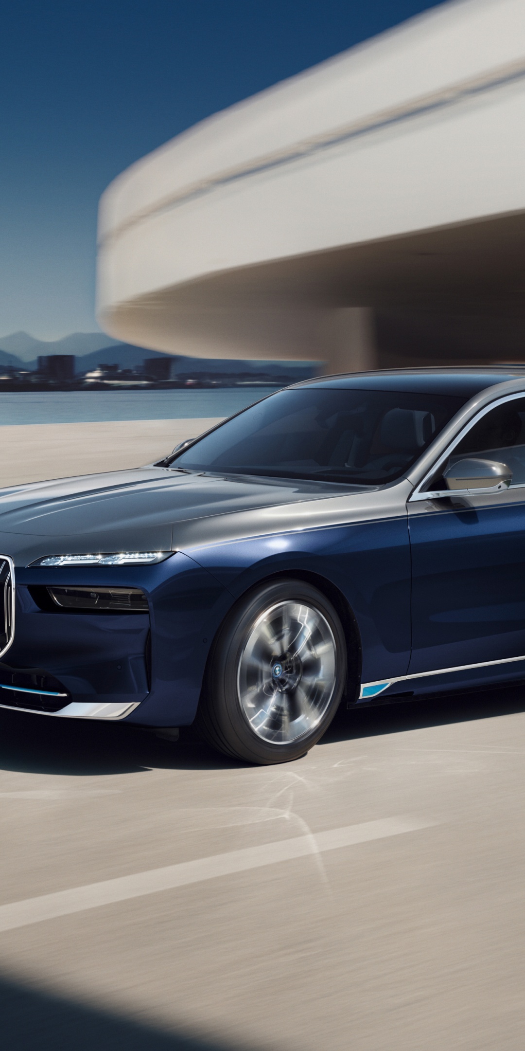 BMW i7 xDrive60, Excellence, First Edition, Electric Sedans, Luxurious Design, 1080x2160 HD Phone