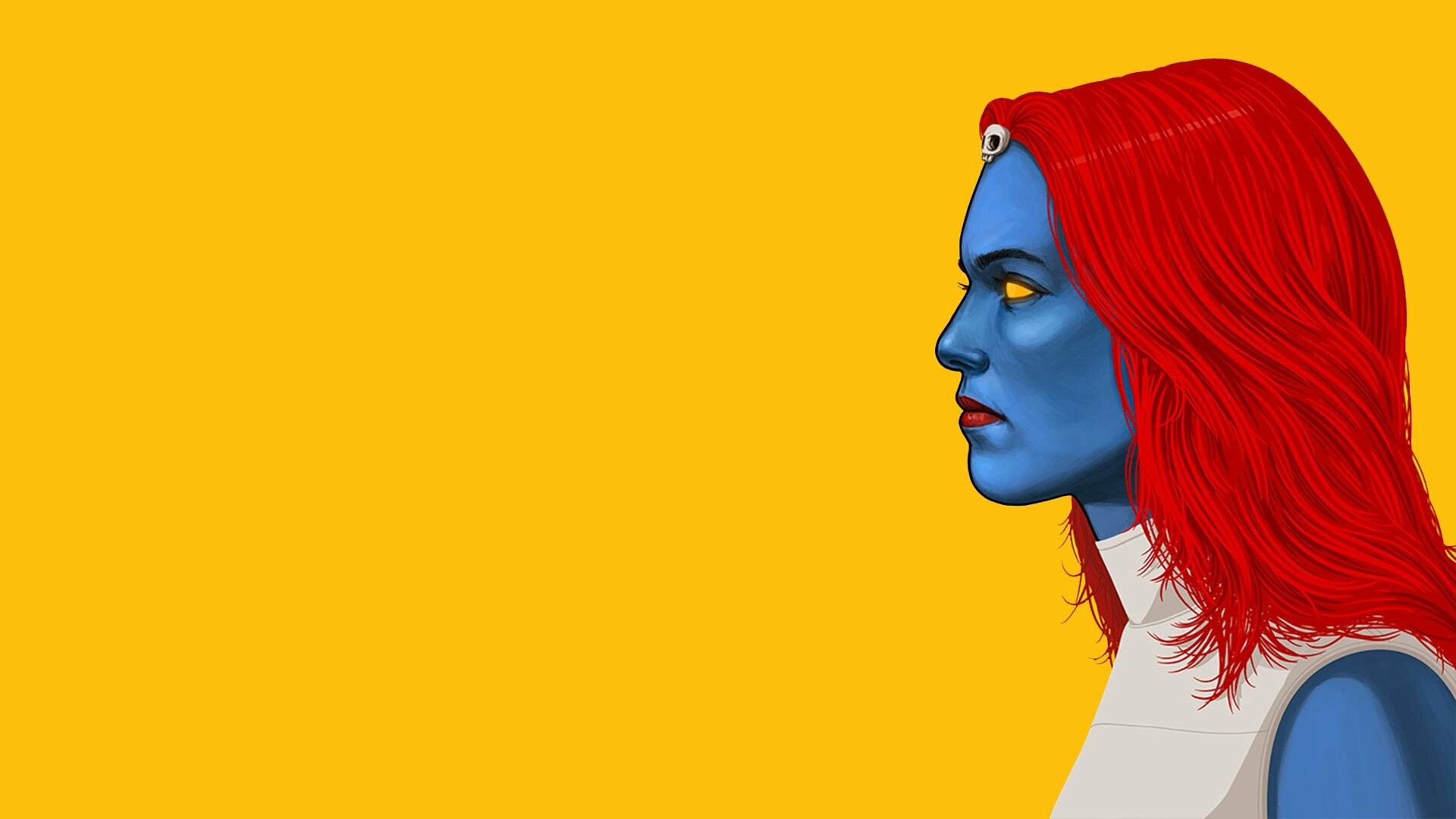 Marvel Mystique, Free Wallpaper, Full HD, 1920x1080 Full HD Desktop