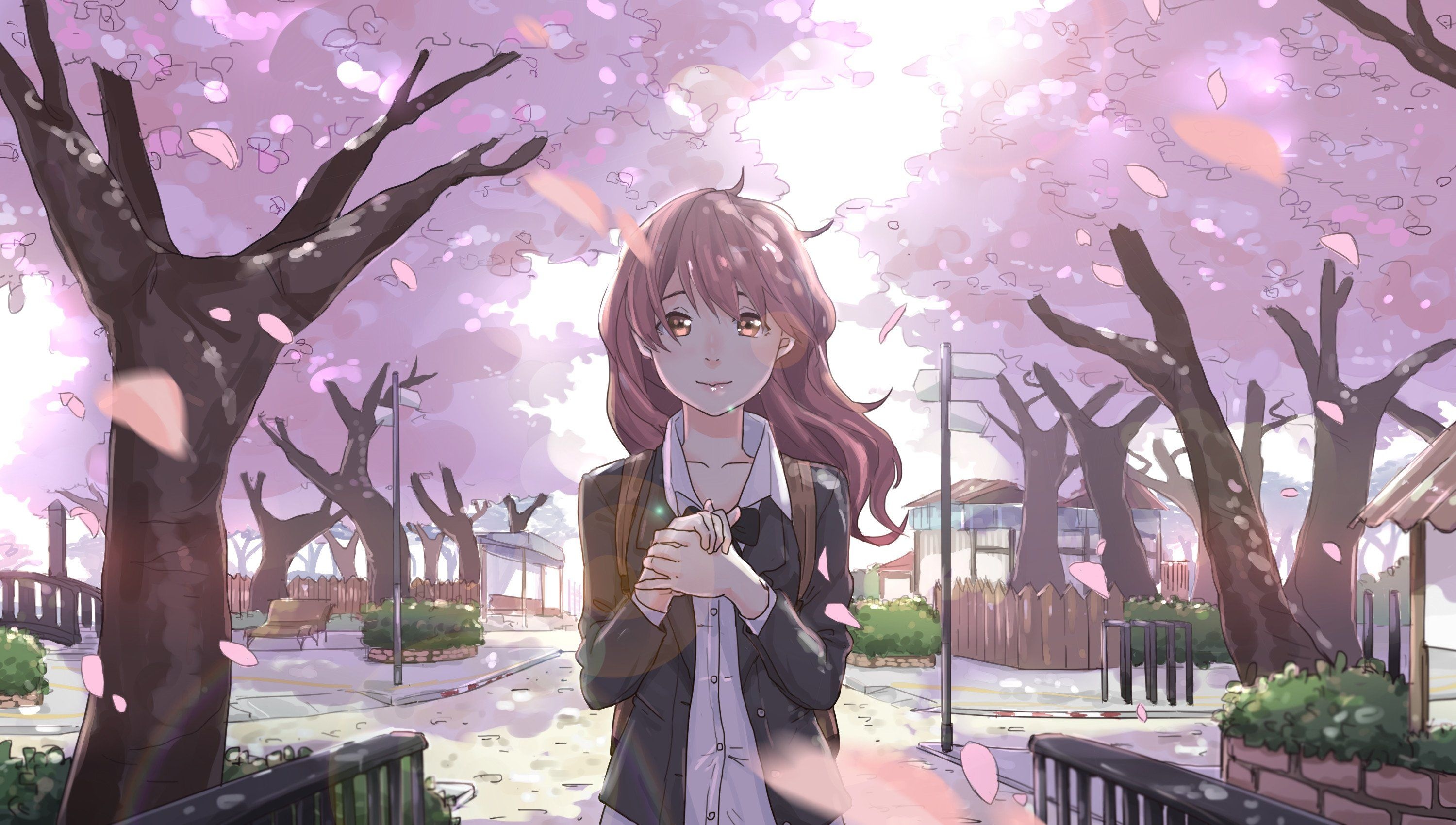 A Silent Voice, Top free, HD Backgrounds, Anime, 3000x1700 HD Desktop