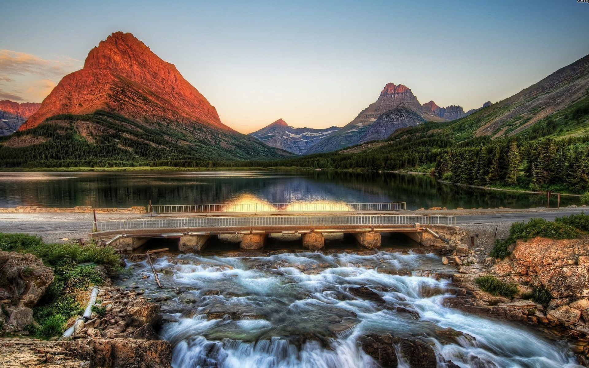 Glacier National Park, Majestic landscapes, Pristine wilderness, Wallpaper collection, 1920x1200 HD Desktop