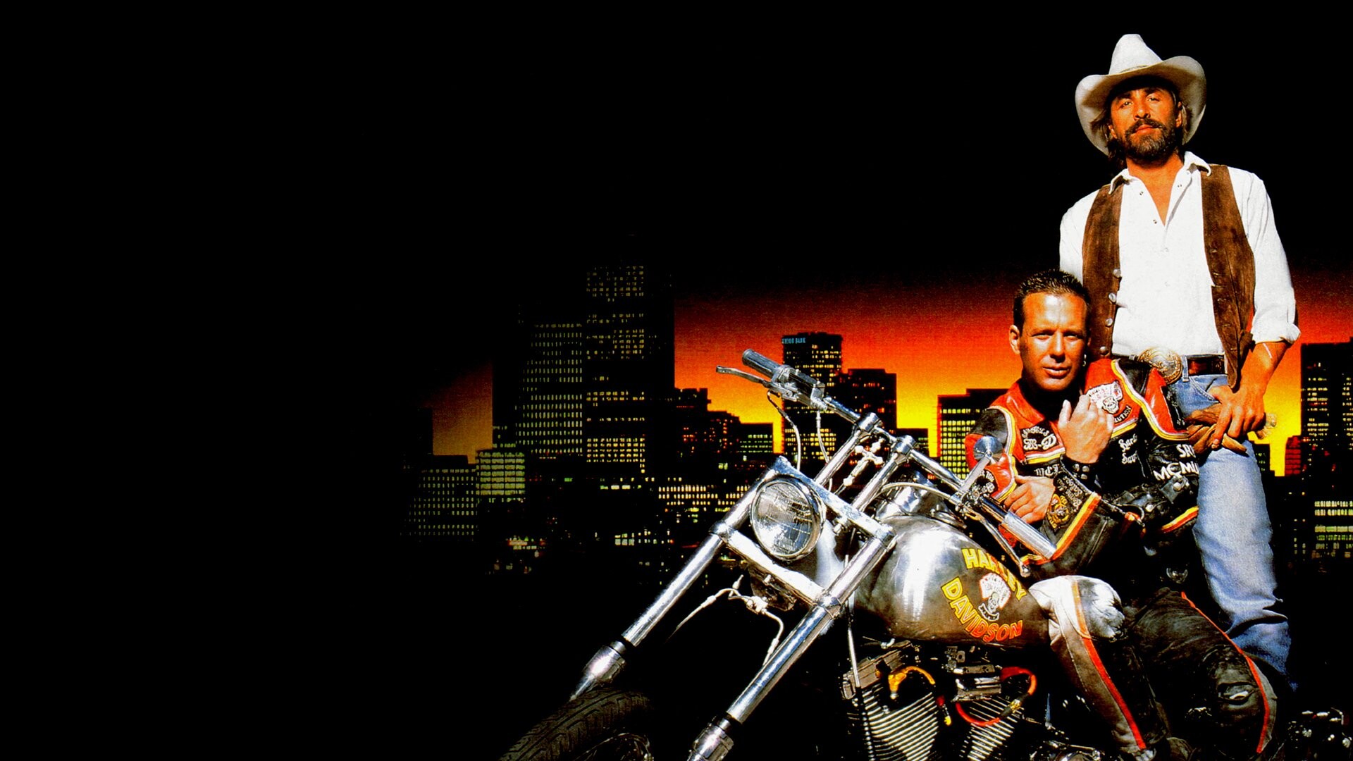Harley Davidson and the Marlboro Man, HD wallpapers, Biker adventure, 90s classic, 1920x1080 Full HD Desktop