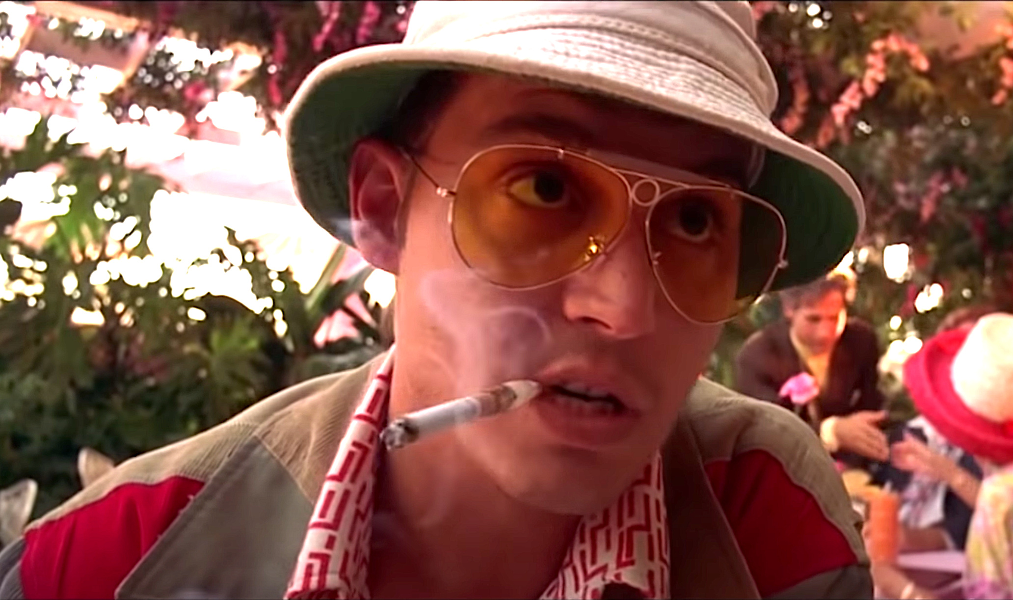 Iconic sunglasses, Hunter S. Thompson Wallpaper, 2070x1230 HD Desktop