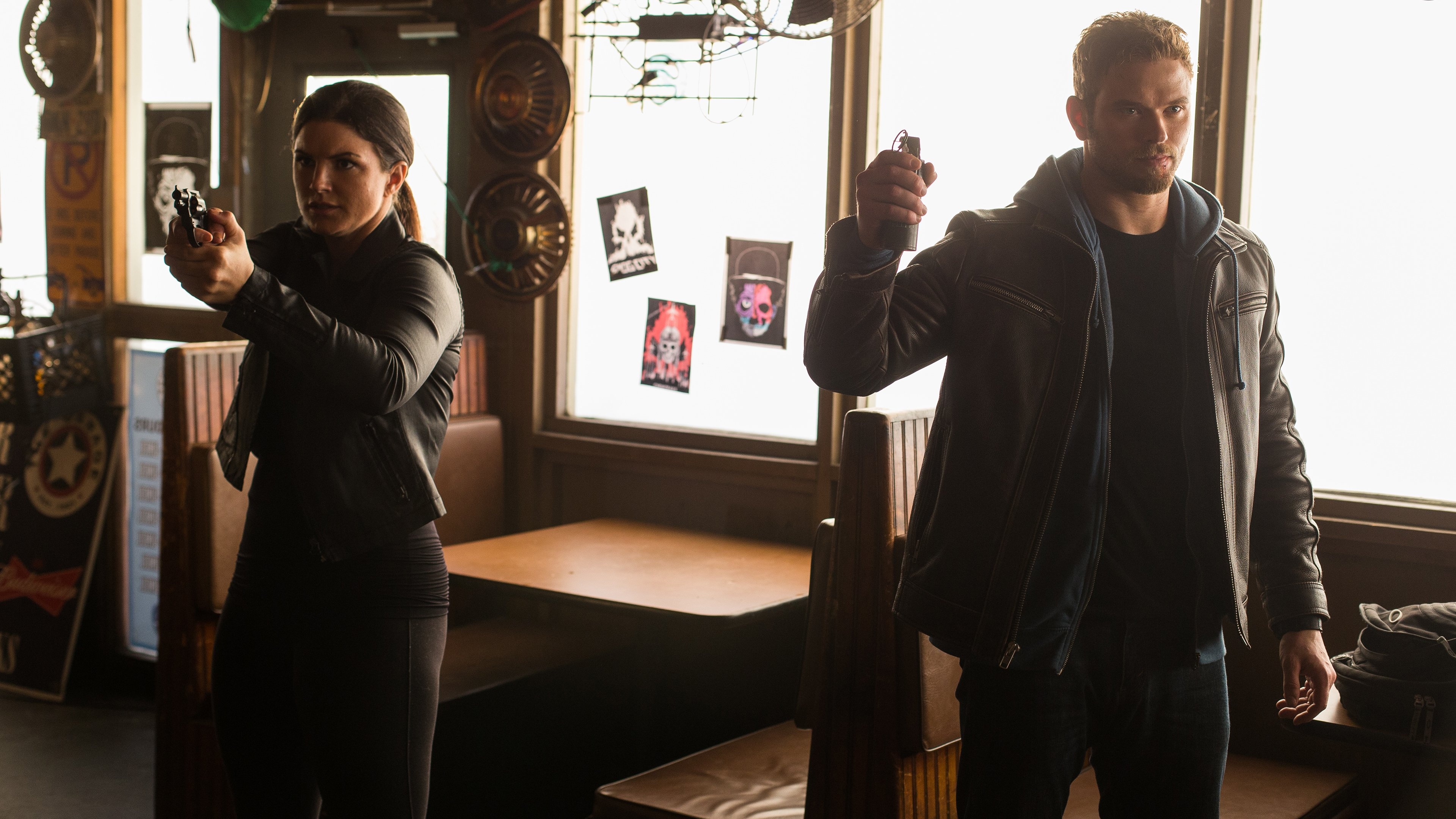 Gina Carano, Kellan Lutz, Ultra HD wallpaper, Movie star, 3840x2160 4K Desktop