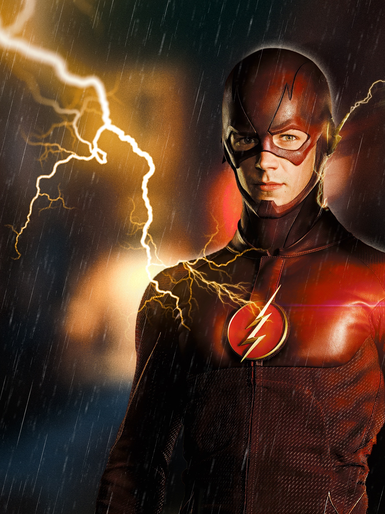 Flash TV show, Superhero series, Barry Allen, DC Comics, 1540x2050 HD Phone