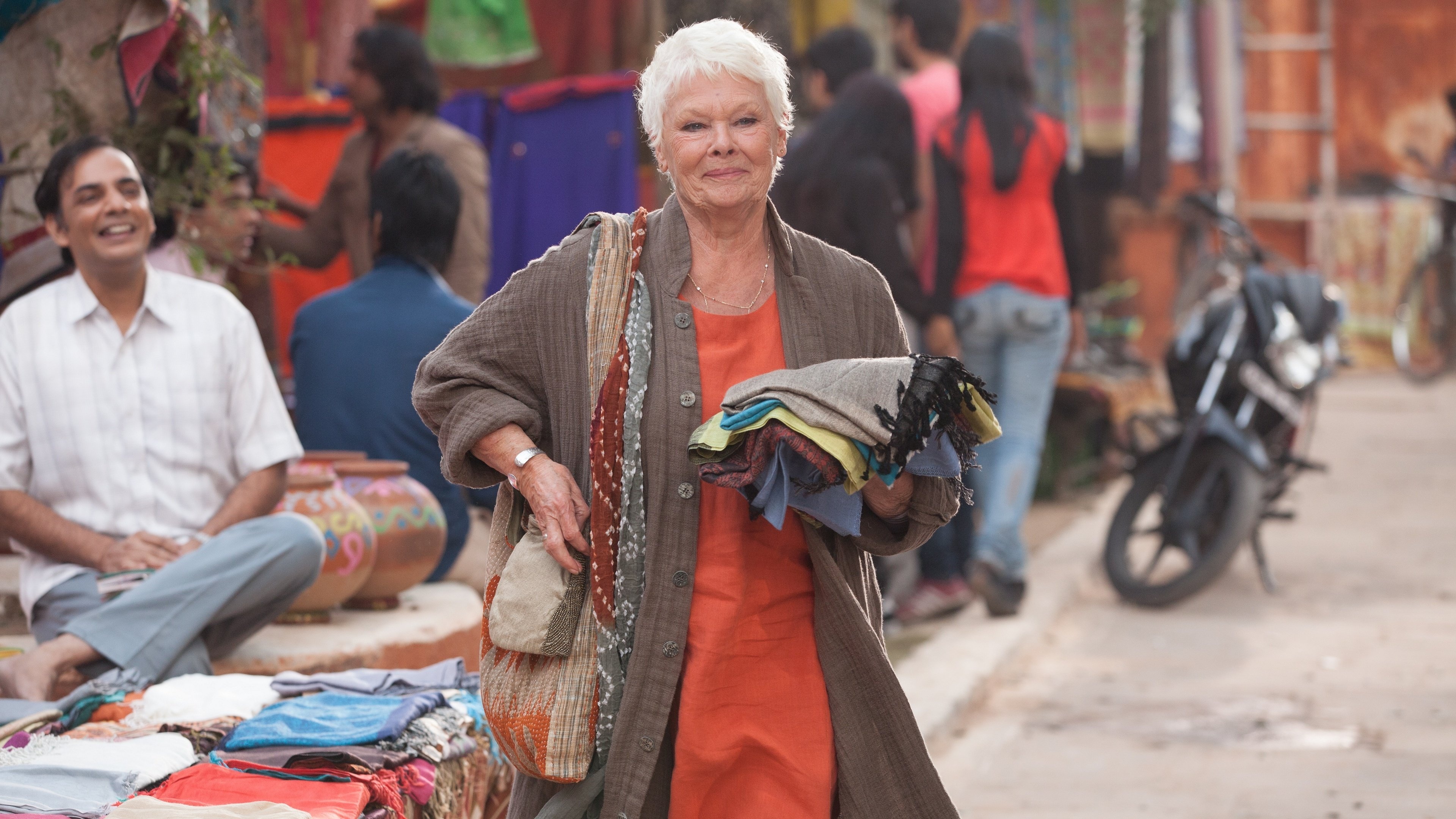 Judi Dench, Movies, Second Best Exotic Marigold Hotel, Ultra HD, 3840x2160 4K Desktop