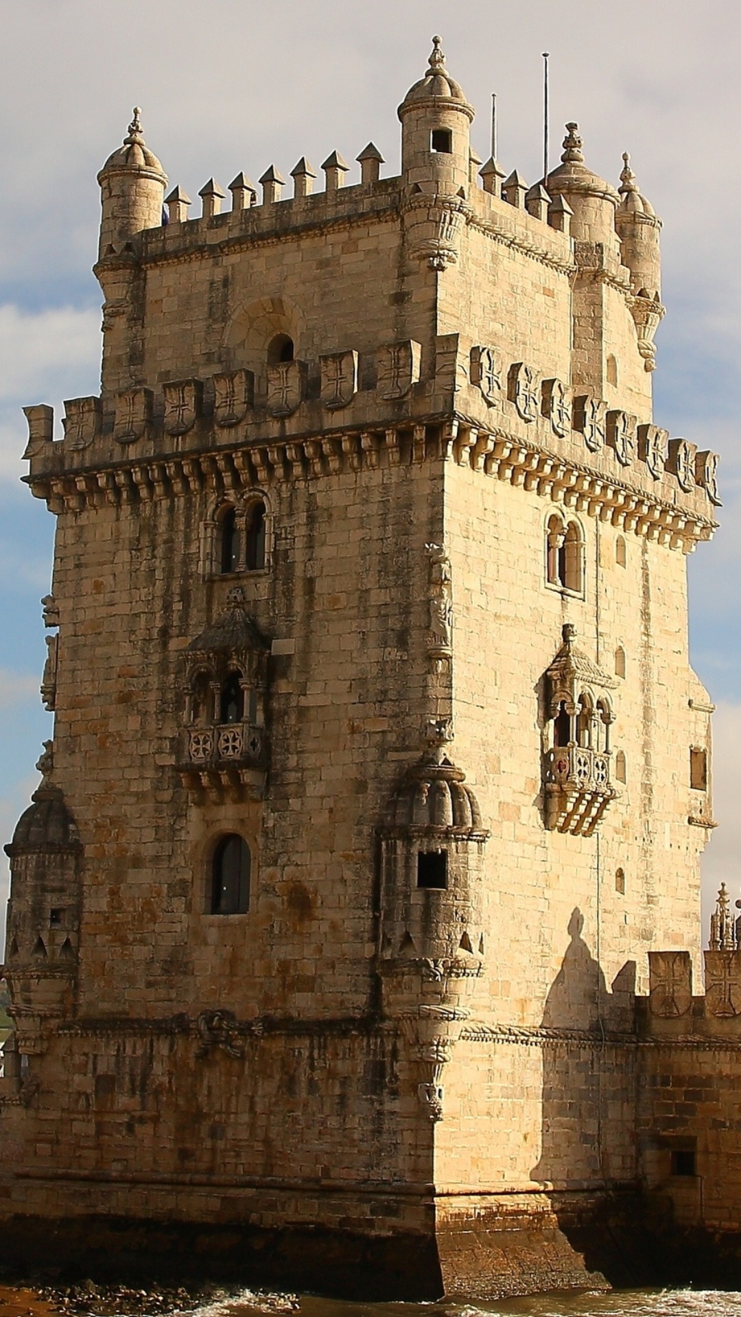 Belem Tower, Lisbon wallpaper, Wide screen, 2560x1600, 1080x1920 Full HD Phone