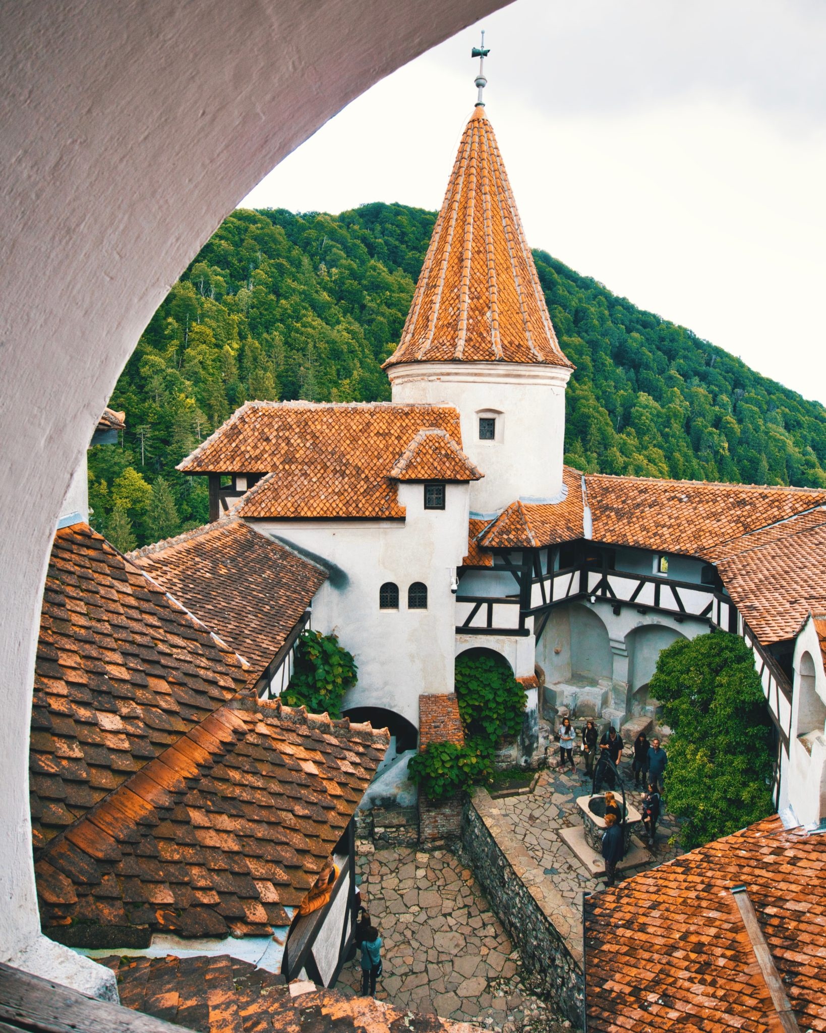 Bran Castle, Transylvania, Dracula's castle, World of wanderlust, 1640x2050 HD Phone