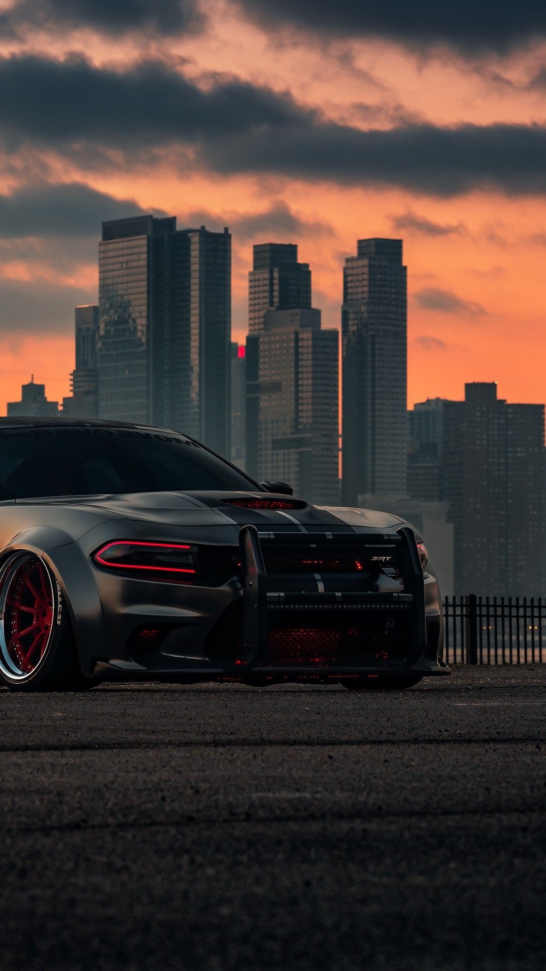 Dodge Charger, High-performance, SRT Hellcat, Agile handling, 1080x1920 Full HD Phone