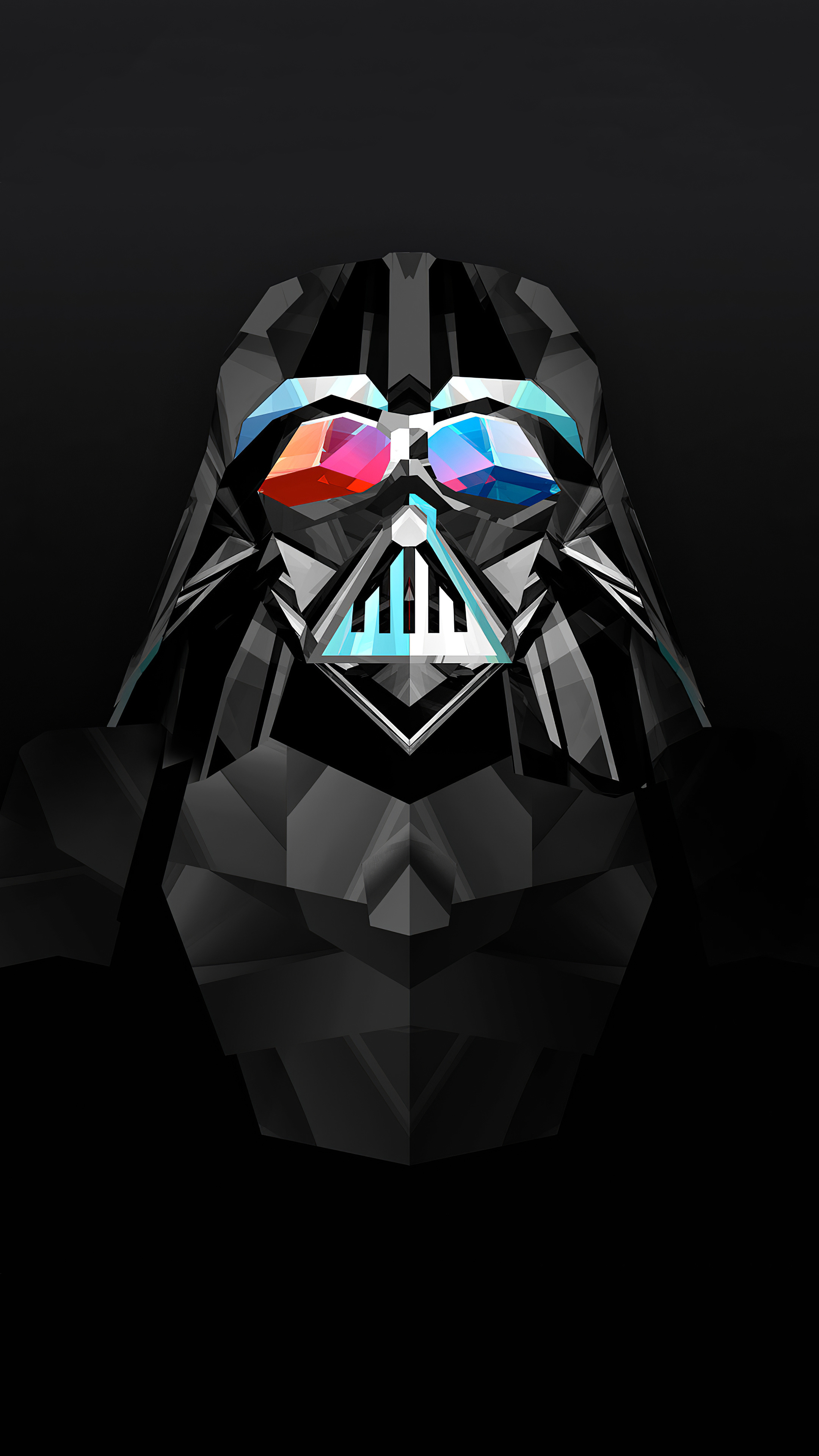 Darth Vader, Justin Maller Wallpaper, 2160x3840 4K Phone