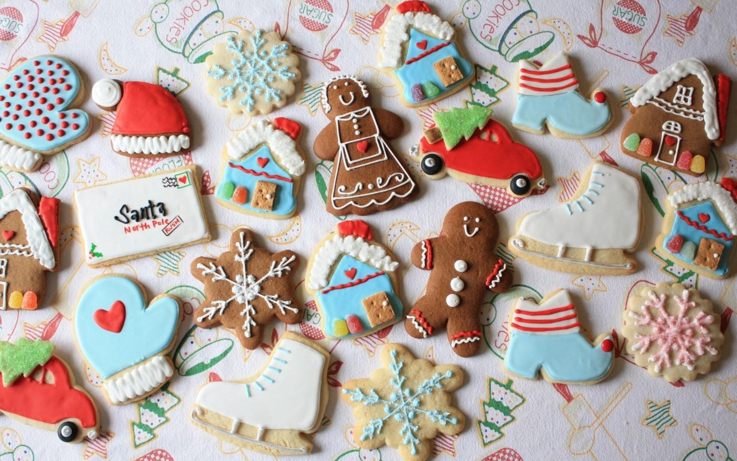 Icing, Gingerbread House Wallpaper, 2560x1600 HD Desktop