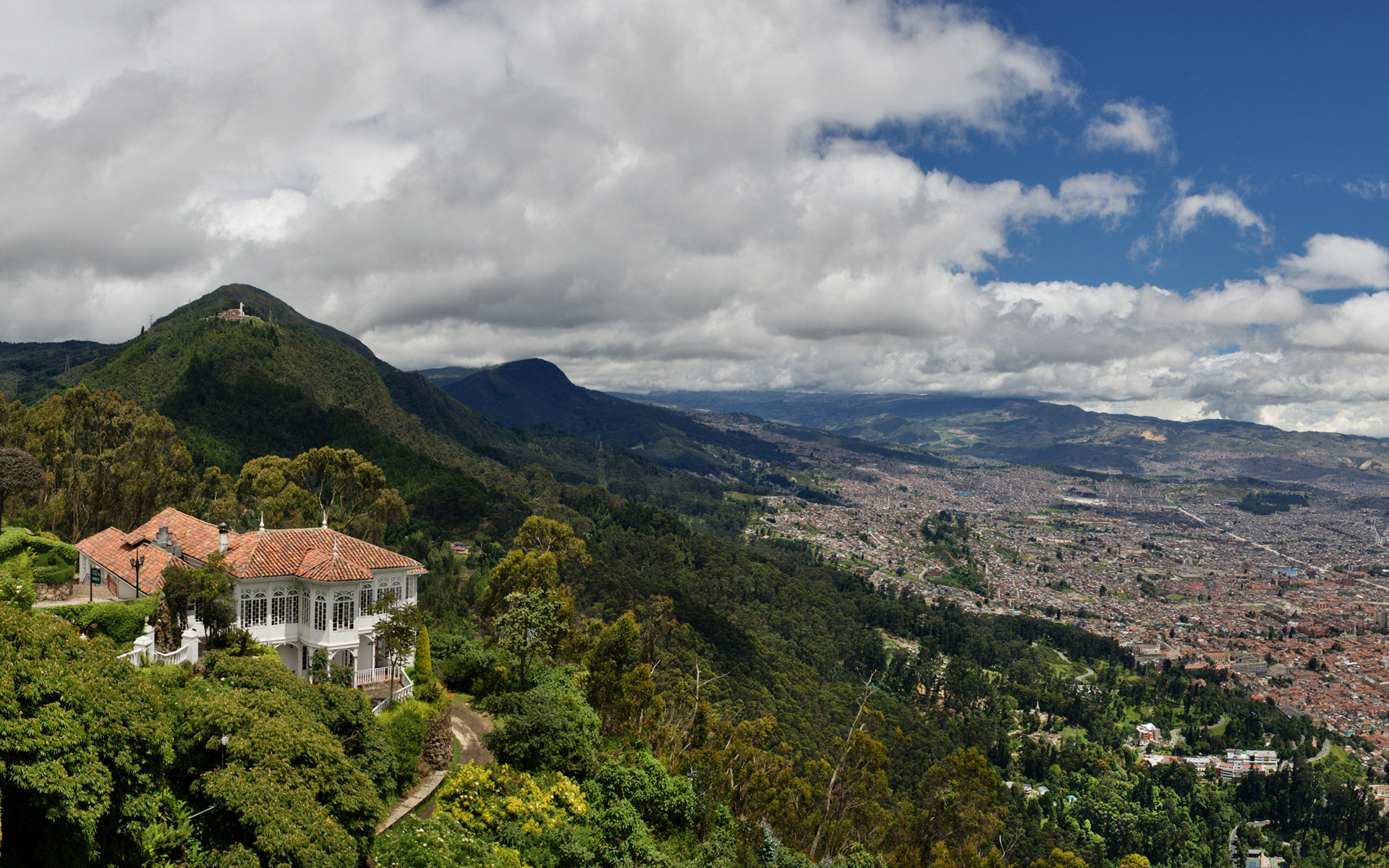 Villa Colombia Bogota, South America nature, Stunning photos, Tranquil oasis, 1920x1200 HD Desktop