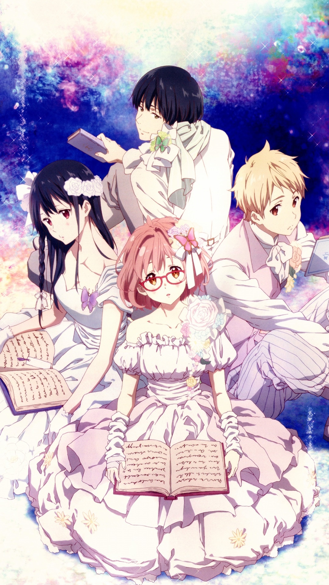 Beyond the Boundary Anime, Beyond the Boundary Kuriyama Samsung Galaxy S4, Kawaii mobile, Japanese theme, 1080x1920 Full HD Phone