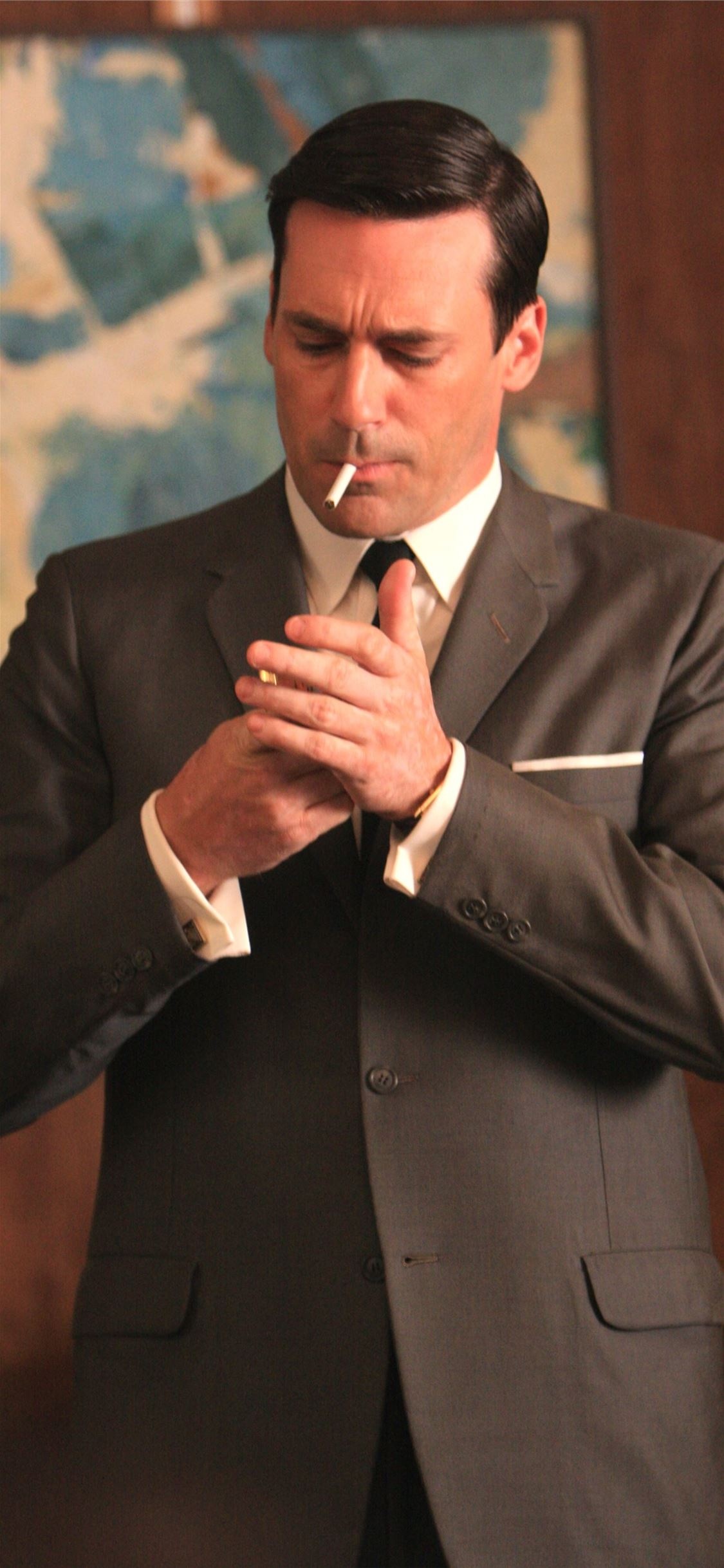 Jon Hamm iPhone wallpapers, Mobile background, Actor's charm, Lock screen, 1130x2440 HD Phone