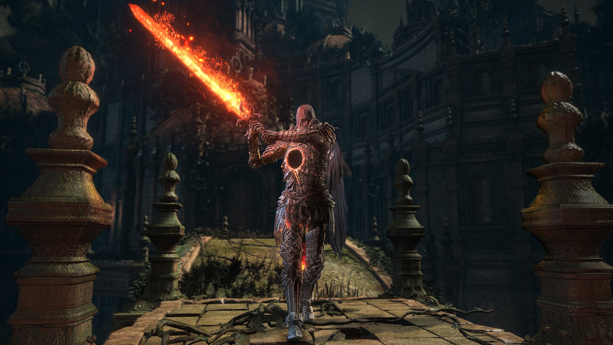 Ringed Knight, Ringed Knight Straight Sword, The Ringed City, HD Desktop wallpaper