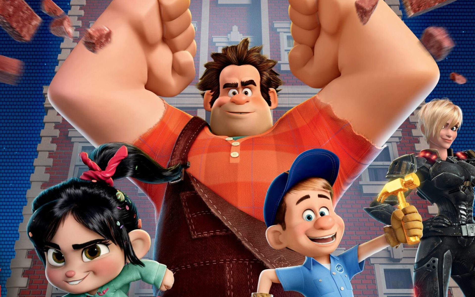 Wreck-It Ralph 2, Top-notch wallpapers, Animated backgrounds, Digital artistry, 1920x1200 HD Desktop