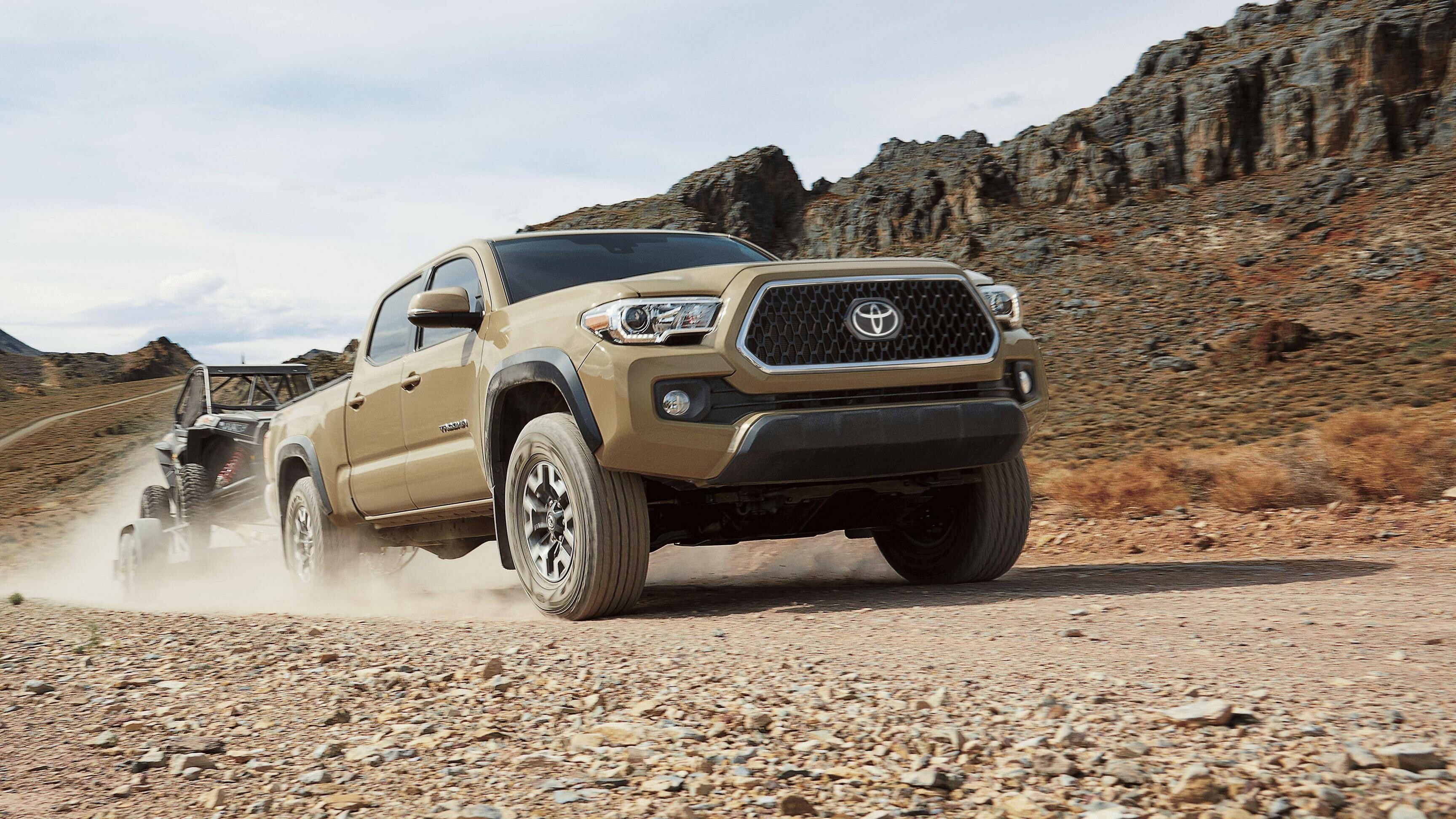 Toyota Tacoma, 4K, Backgrounds, HD, 3460x1950 HD Desktop