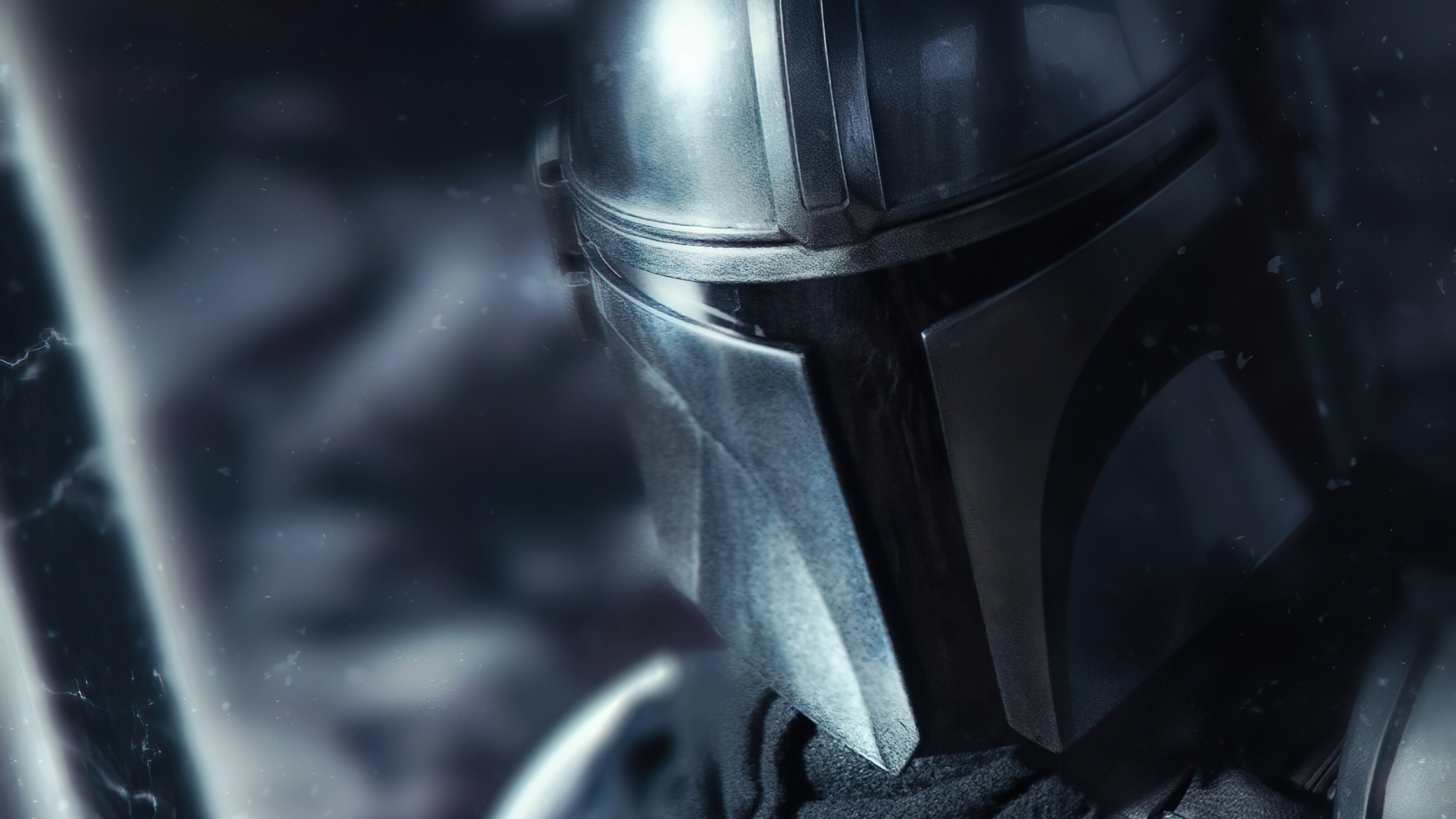 The Mandalorian, Star Wars character, 4K Ultra HD, Iconic image, 3840x2160 4K Desktop