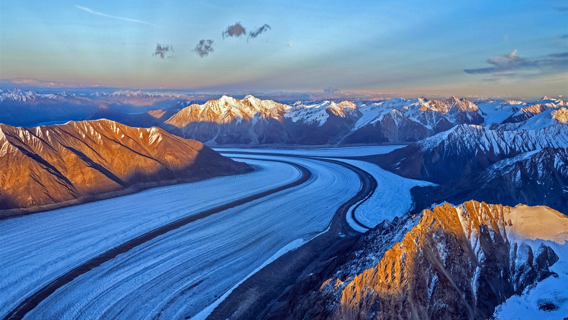 Kluane National Park, Glacier scenery, Nature wallpaper, Wilderness, 1920x1080 Full HD Desktop