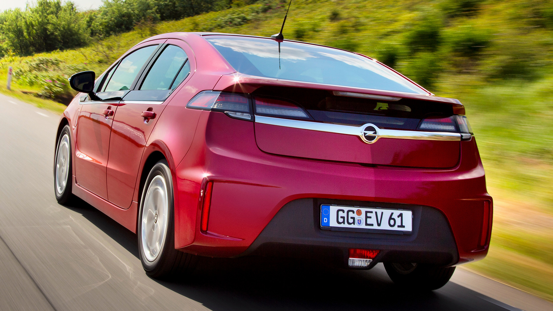 Opel Ampera, 2012-model, HD wallpapers, Auto, 1920x1080 Full HD Desktop