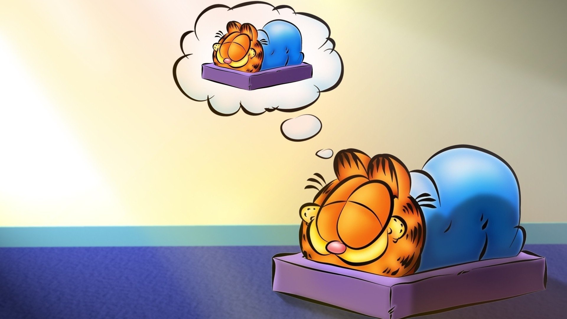 Garfield, Animated cuteness, HD wallpapers, Iconic cat, 1920x1080 Full HD Desktop