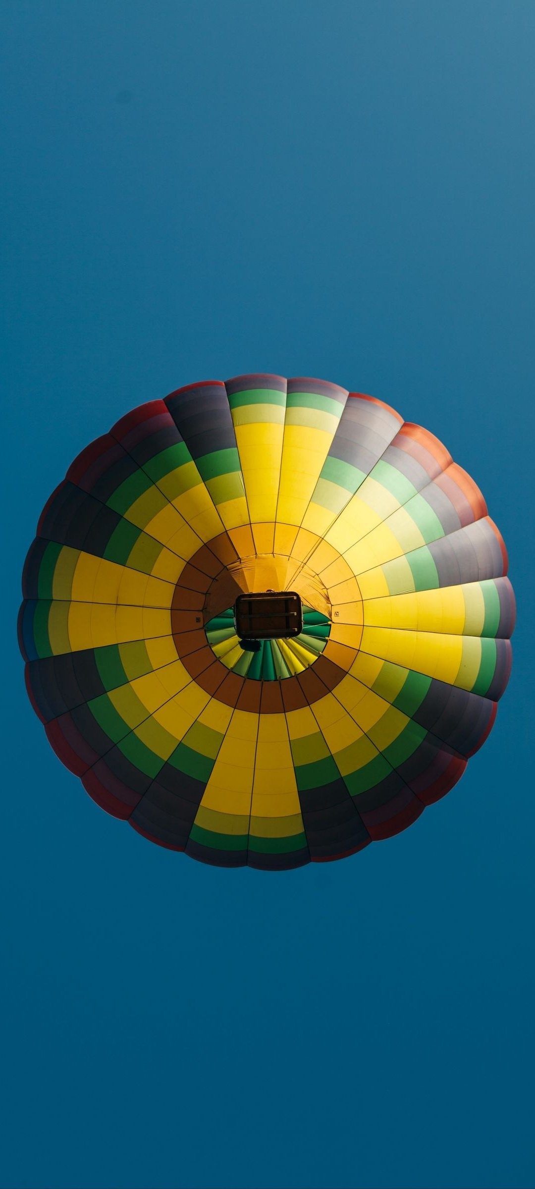Air sports, Minimalist hot air balloon, Wallpaper, N/A, 1080x2400 HD Phone
