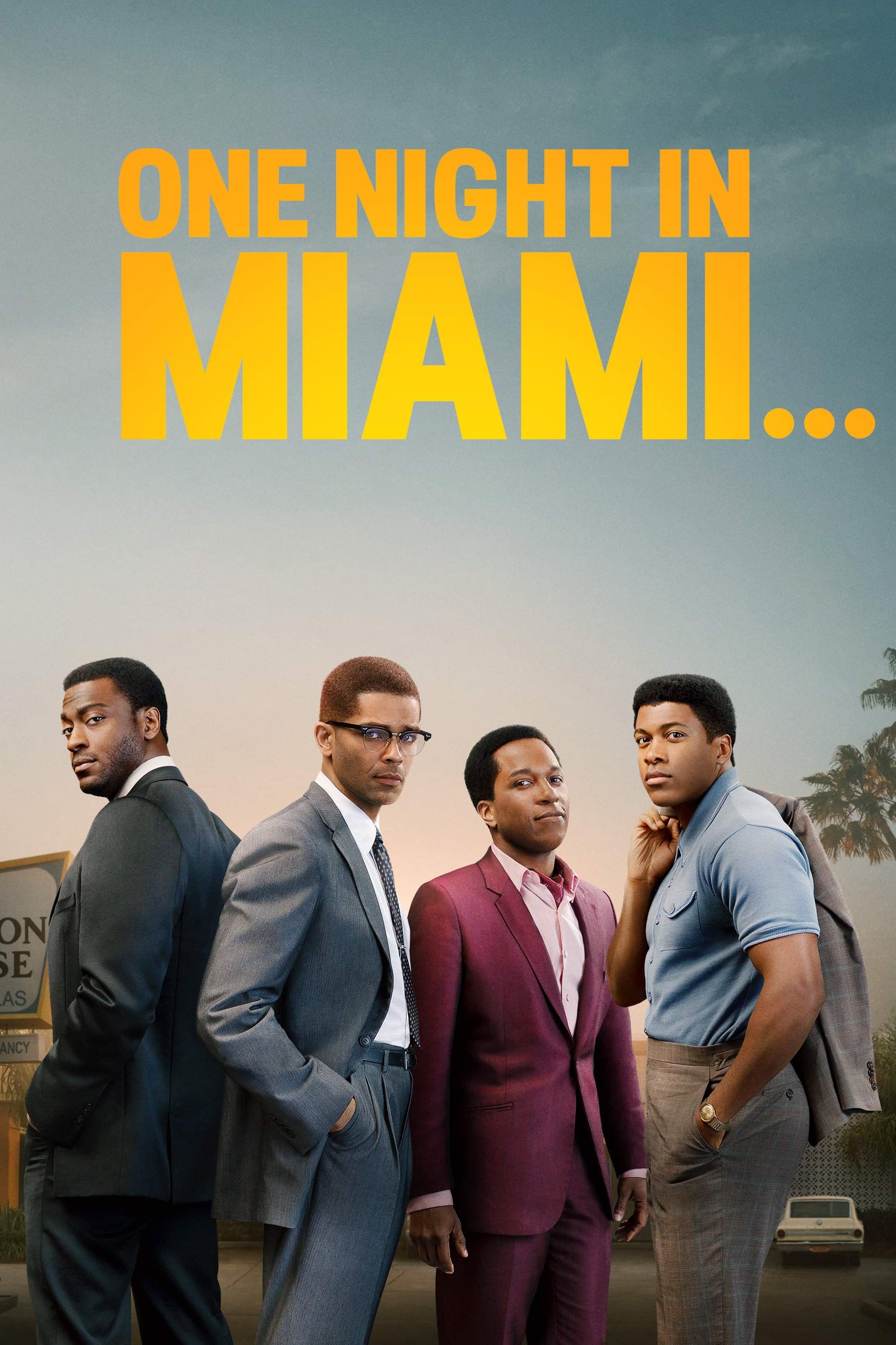 One Night in Miami (Movies), Nighttime cinema, Artistic center, Miami adventure, 1710x2560 HD Phone