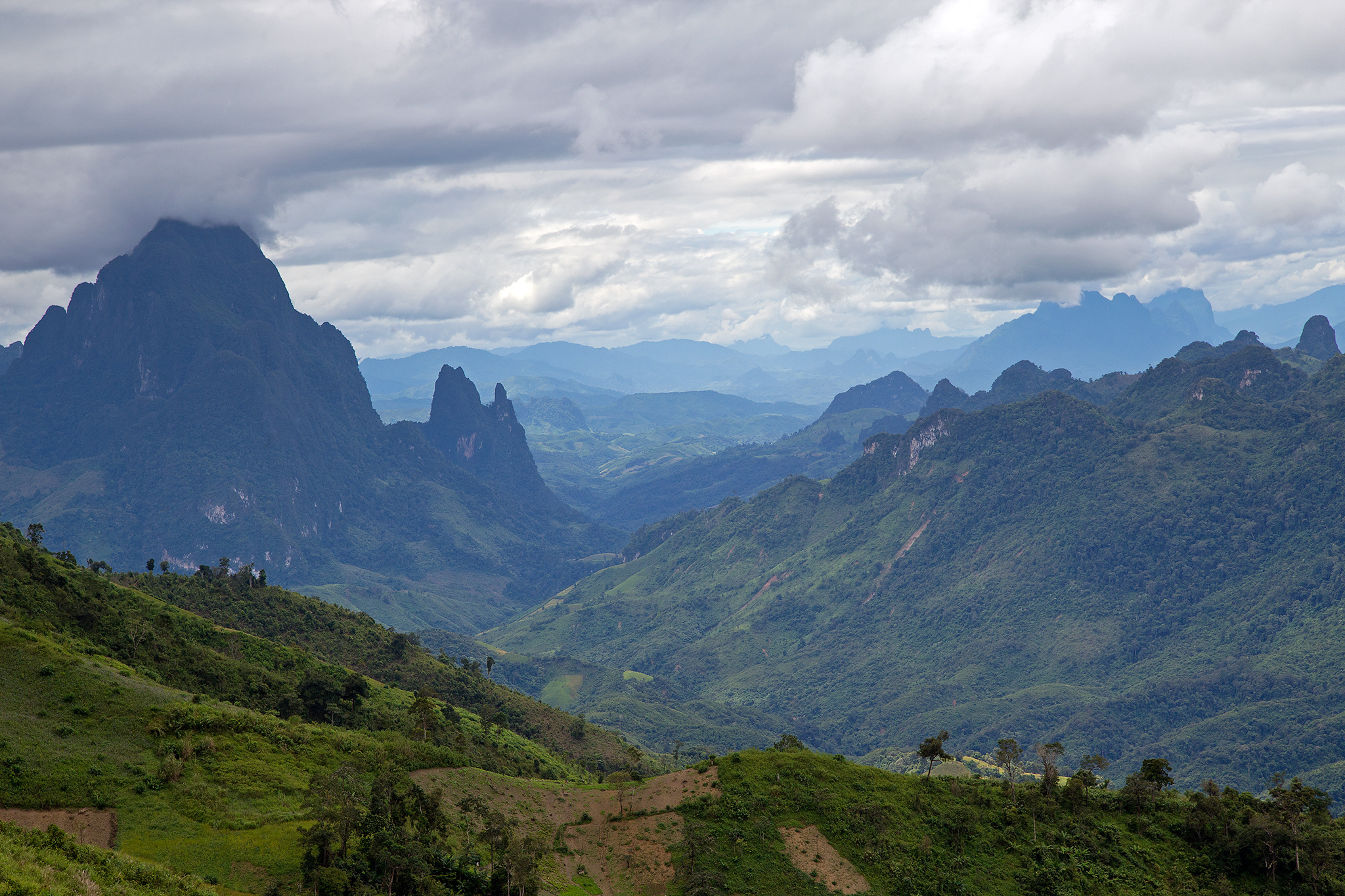 Vieng Kham, Laos mountains, Landscape wallpaper, Natural beauty, 2050x1370 HD Desktop