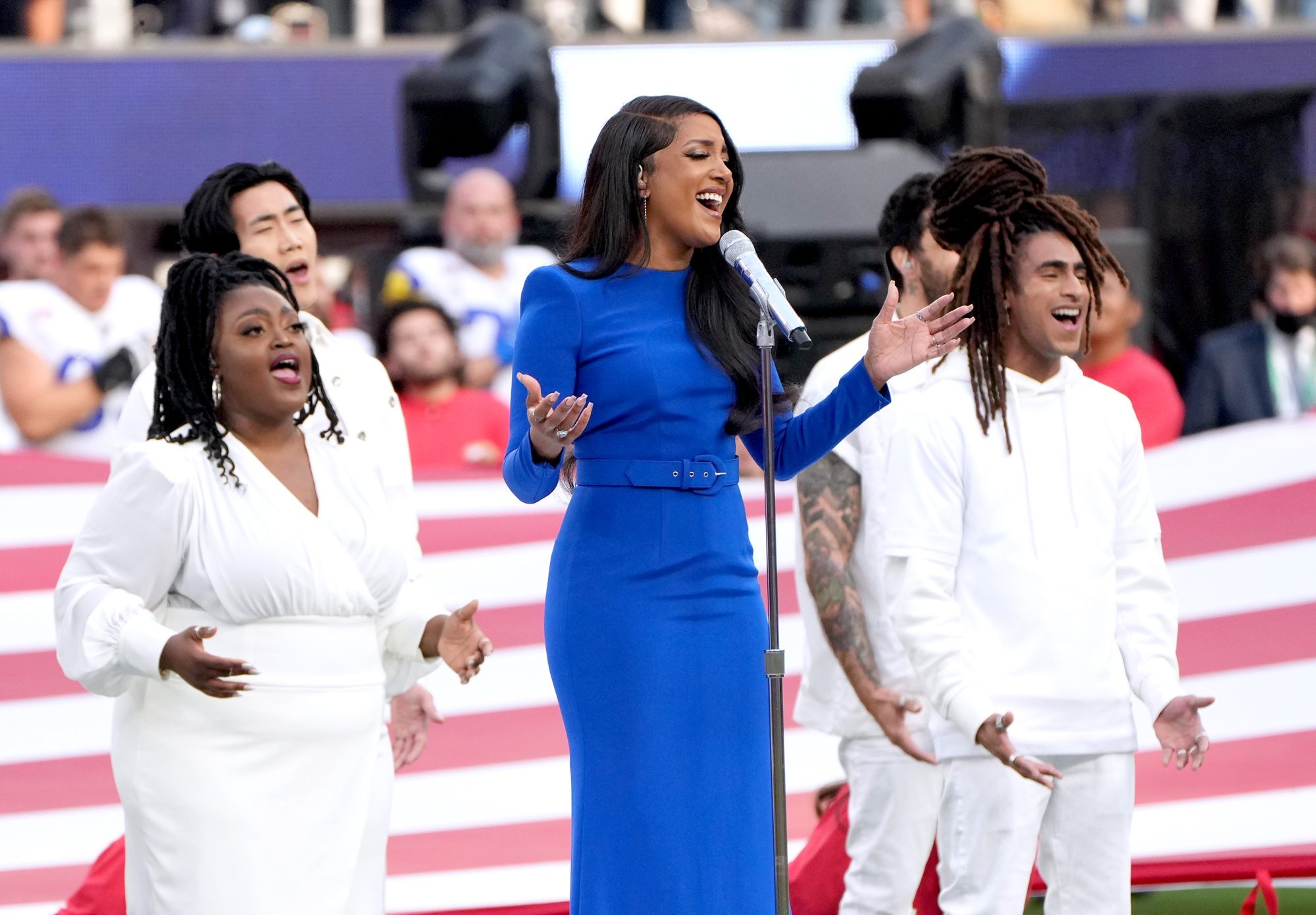 Mickey Guyton, Praise super bowl performance, Southern Living, 2000x1390 HD Desktop