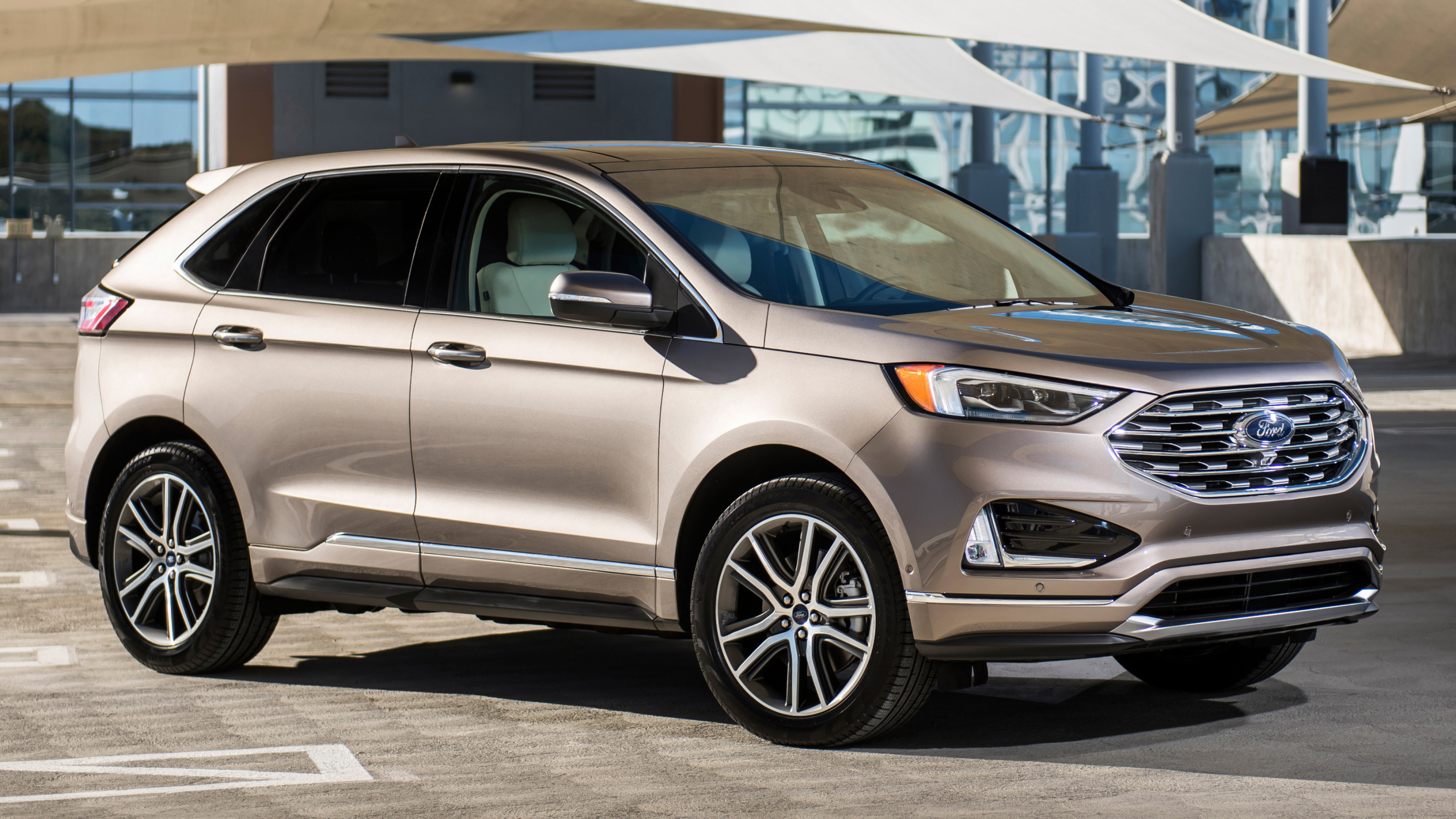 Titanium Elite 2018, Ford Edge Wallpaper, 3840x2160 4K Desktop