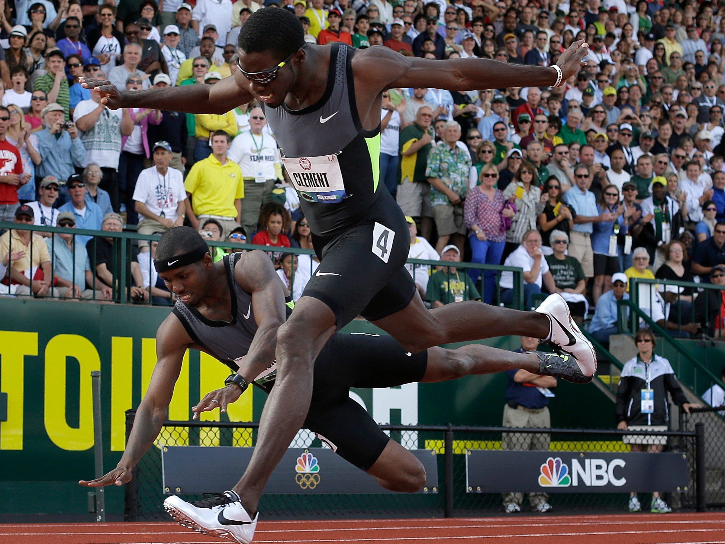 Kerron Clement, Photo Finish, Olympics Qualification, Athletics, 2400x1800 HD Desktop