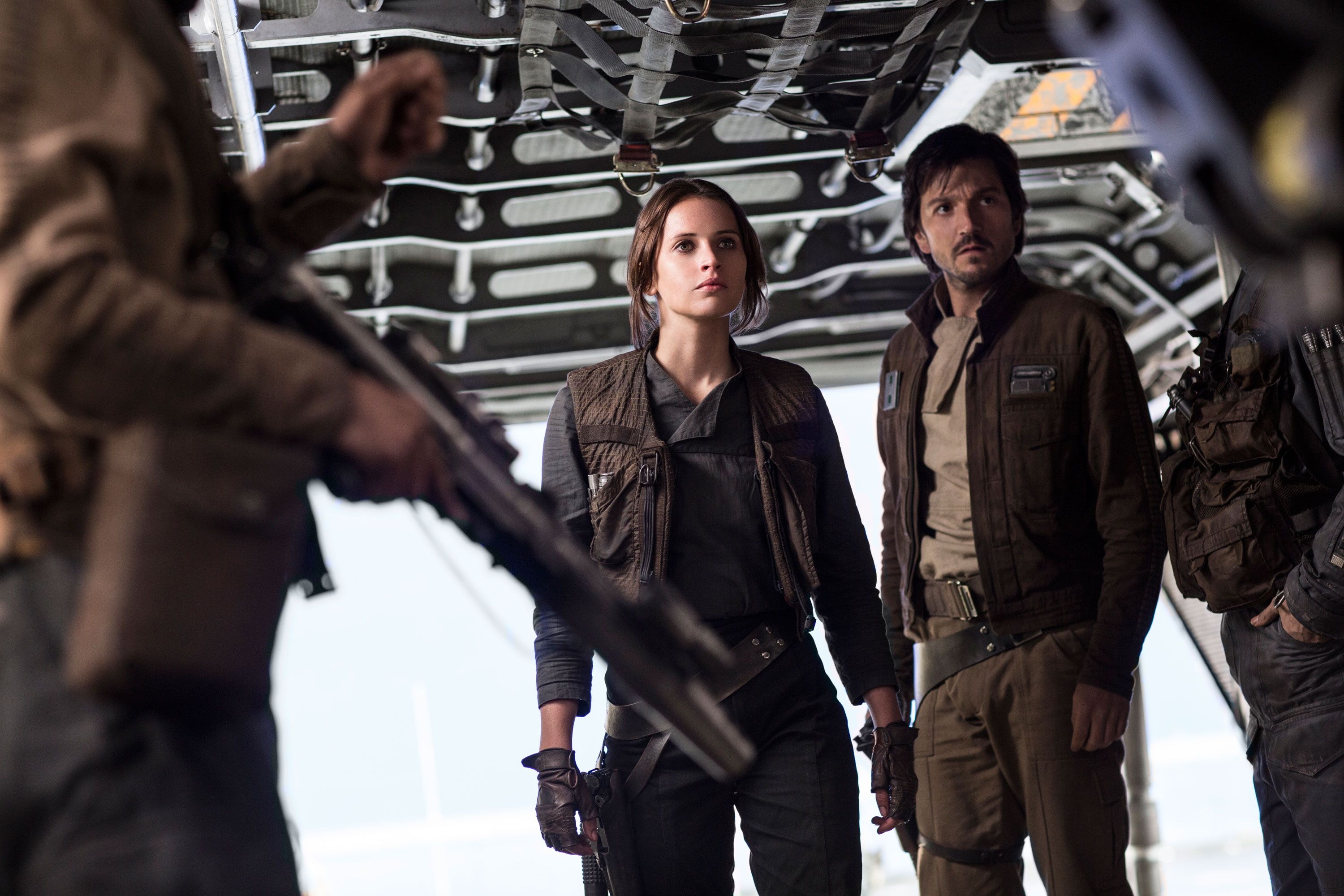 Cassian Andor, Diego Luna, Rogue One, Jyn Erso, 3000x2000 HD Desktop