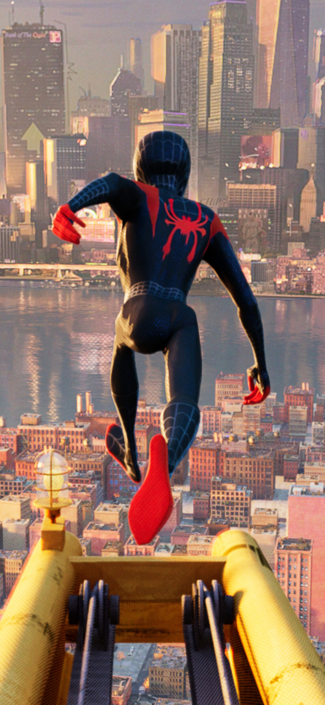 Miles Morales in Spider-Man: Into the Spider-Verse, 2018 iPhone XS, HD 4K wallpapers, 1130x2440 HD Phone