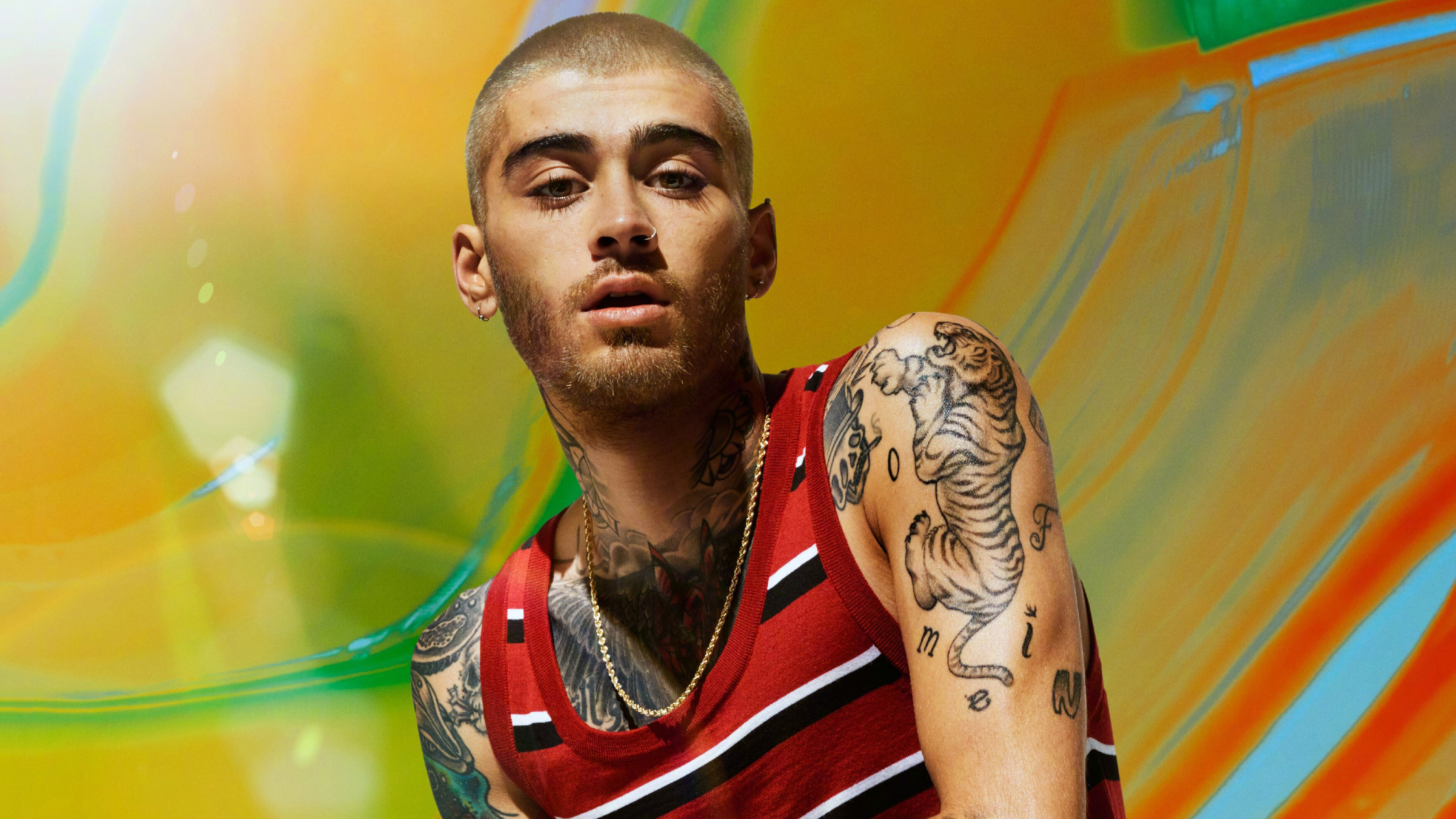 Zayn Malik, HD music wallpapers, 2018 pictures, Background images, 3510x1980 HD Desktop