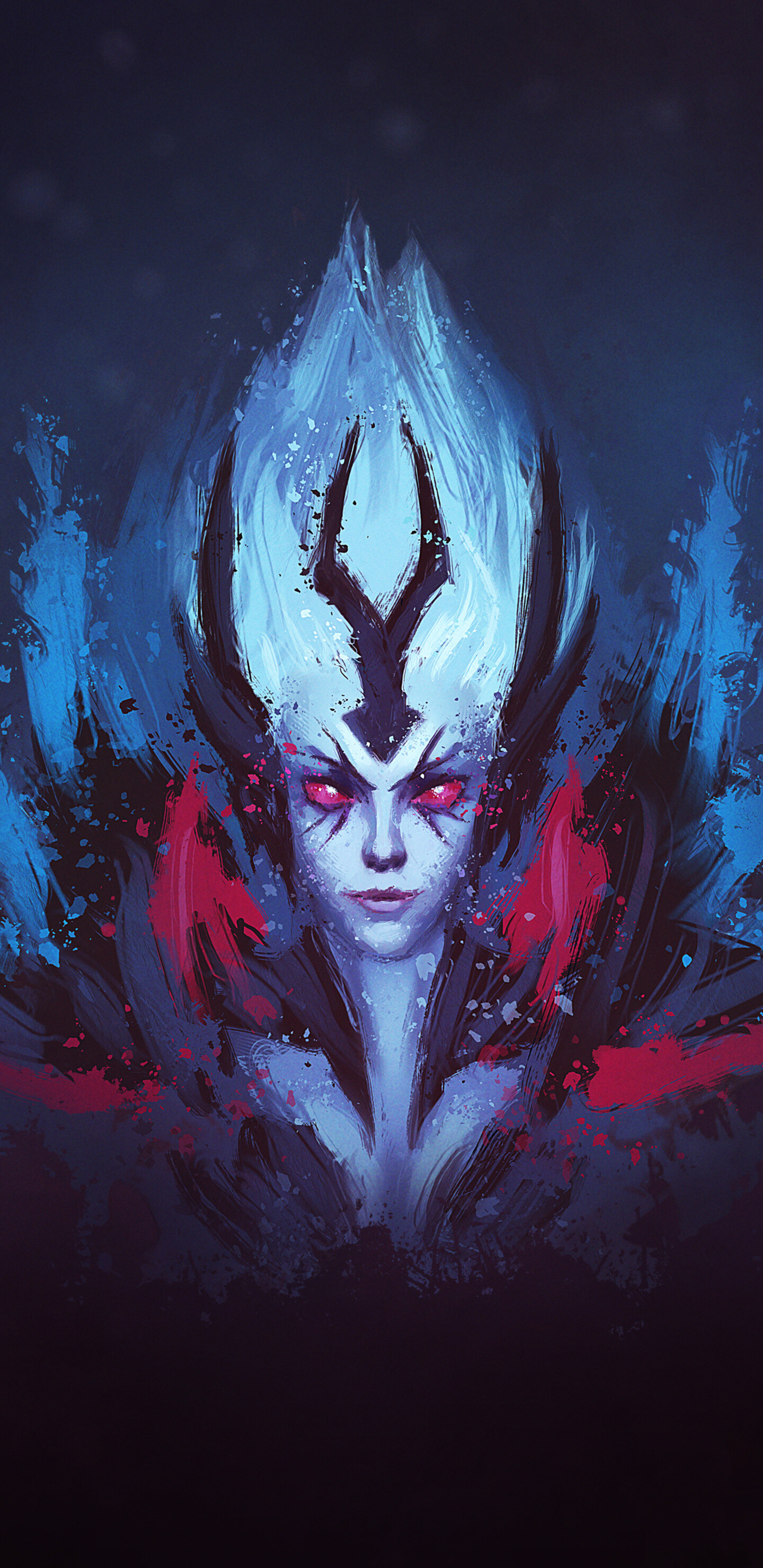 Vengeful Spirit, Dota 2 Wallpaper, 1440x2960 HD Phone