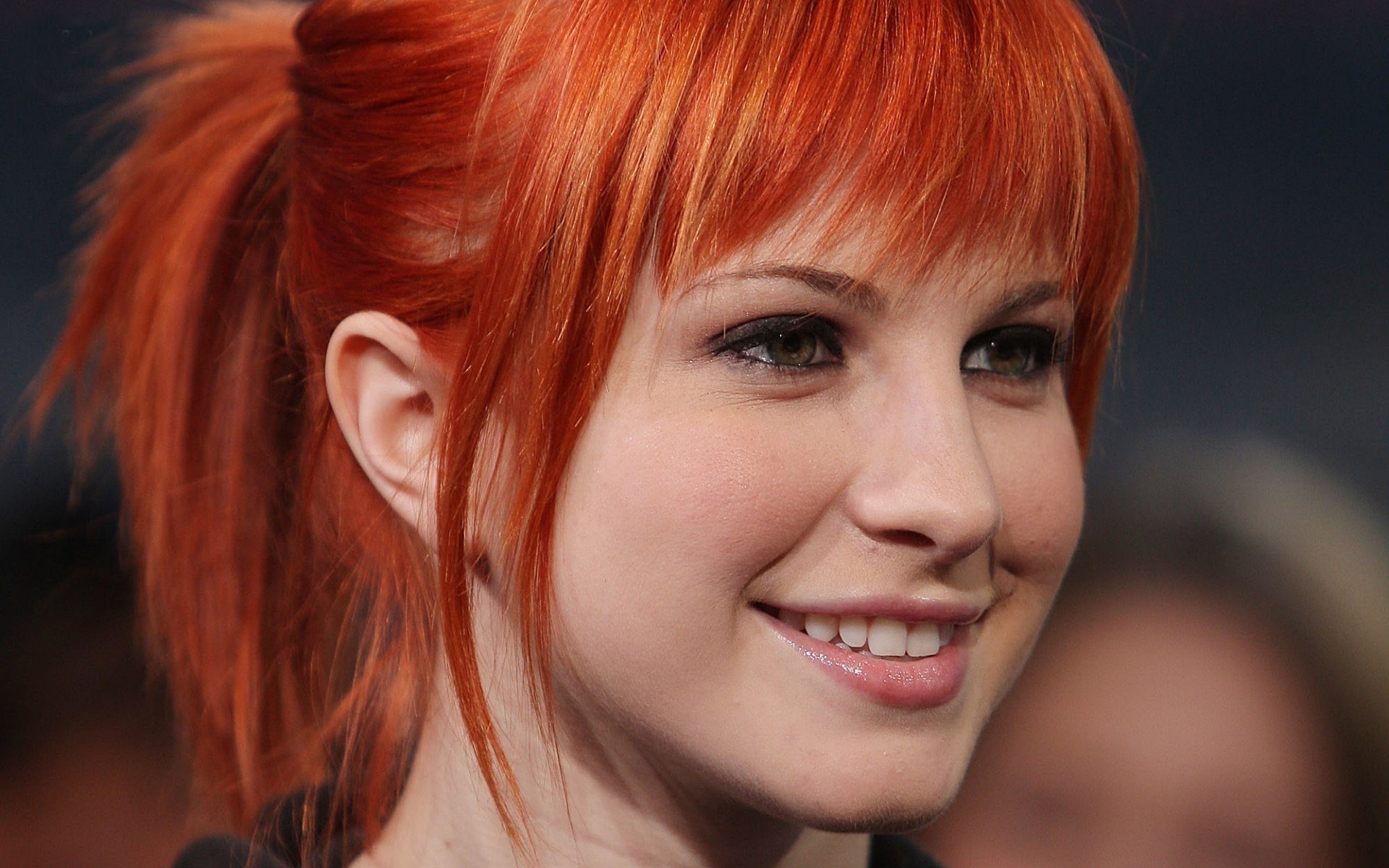 Smiling, Green eyes, People, Hayley Williams, 1920x1200 HD Desktop