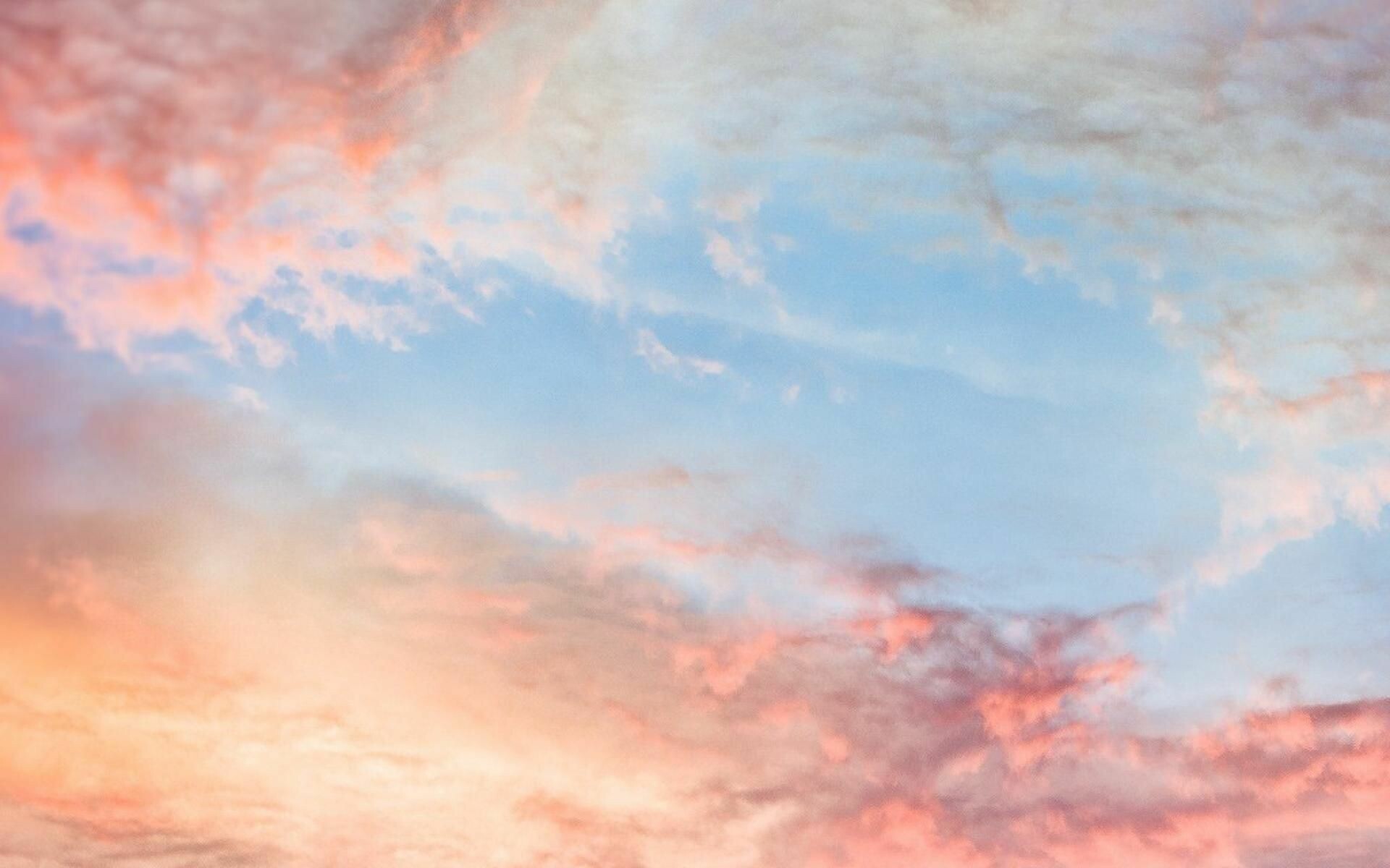 Aesthetic sky, Clouds wallpapers, Heavenly atmosphere, Serenity in nature, 1920x1200 HD Desktop