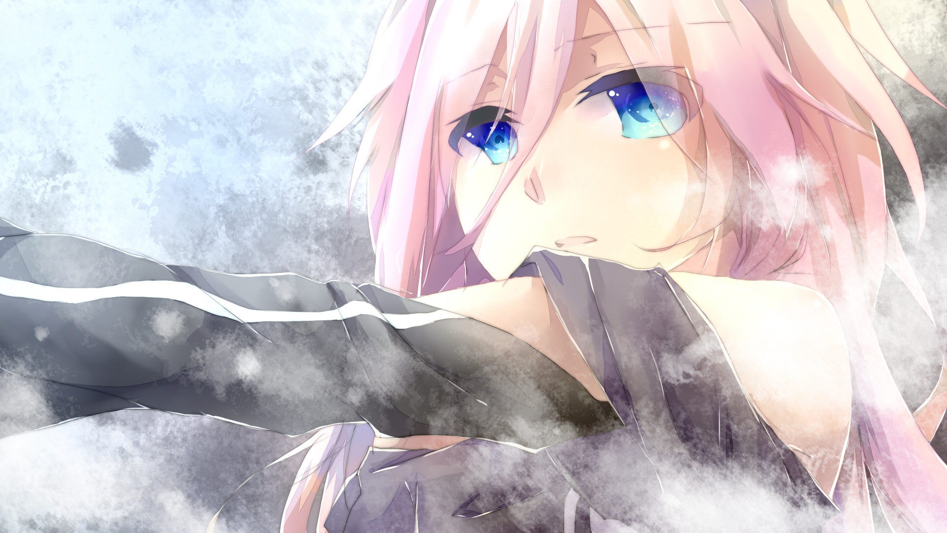 IA Vocaloid, Vocaloid wallpaper, Anime girls, Pastel colours, 1920x1080 Full HD Desktop