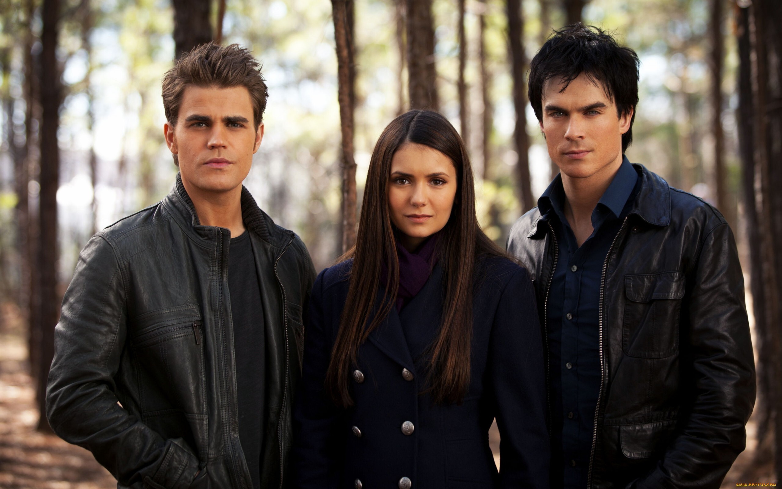 Vampire Diaries series, TV show, Vampire Diaries TV serie, Nina Dobrev, 2560x1600 HD Desktop