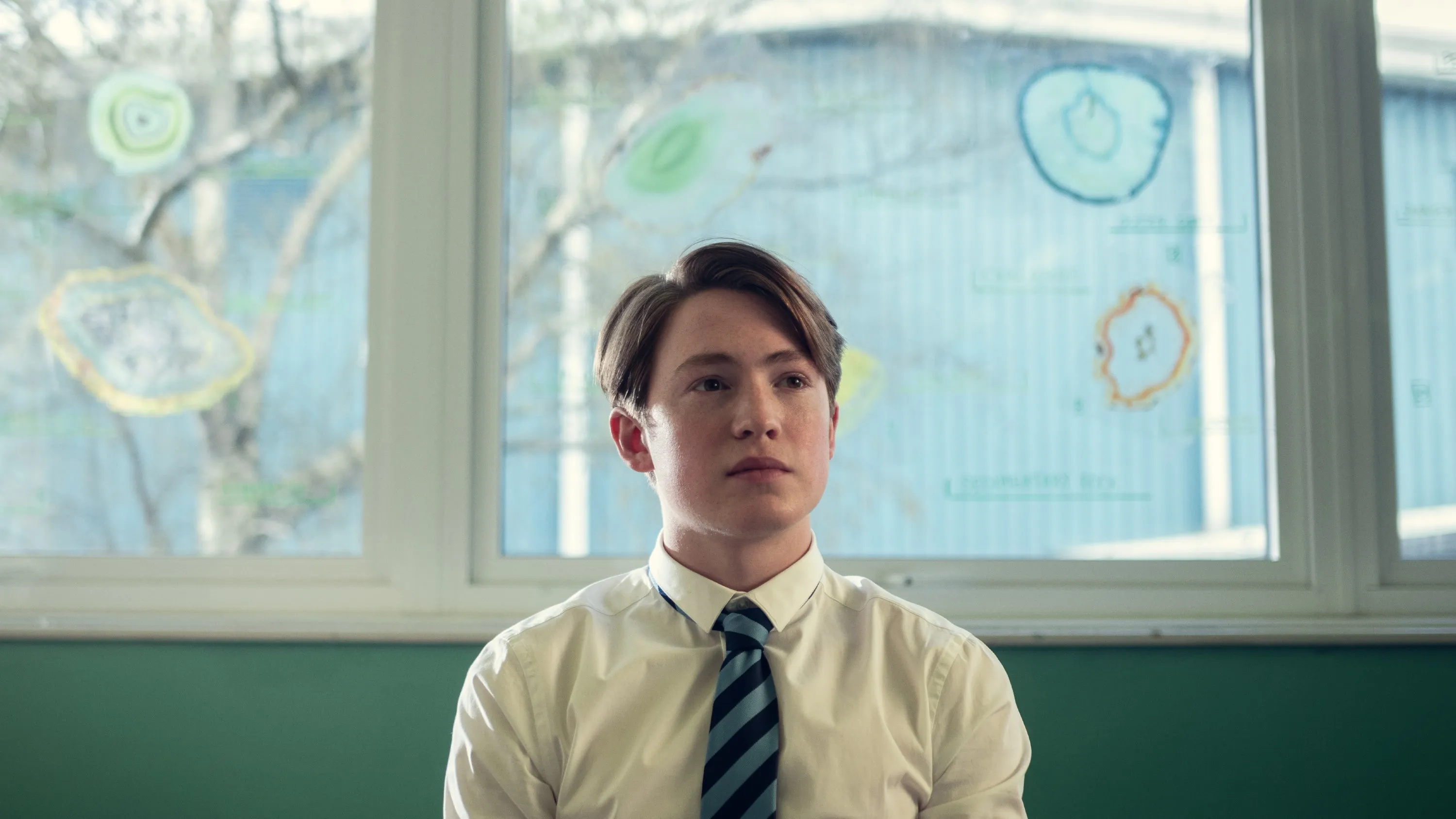Kit Connor, Surprise cameo, Heartstopper bosses, TV shows, 3000x1690 HD Desktop