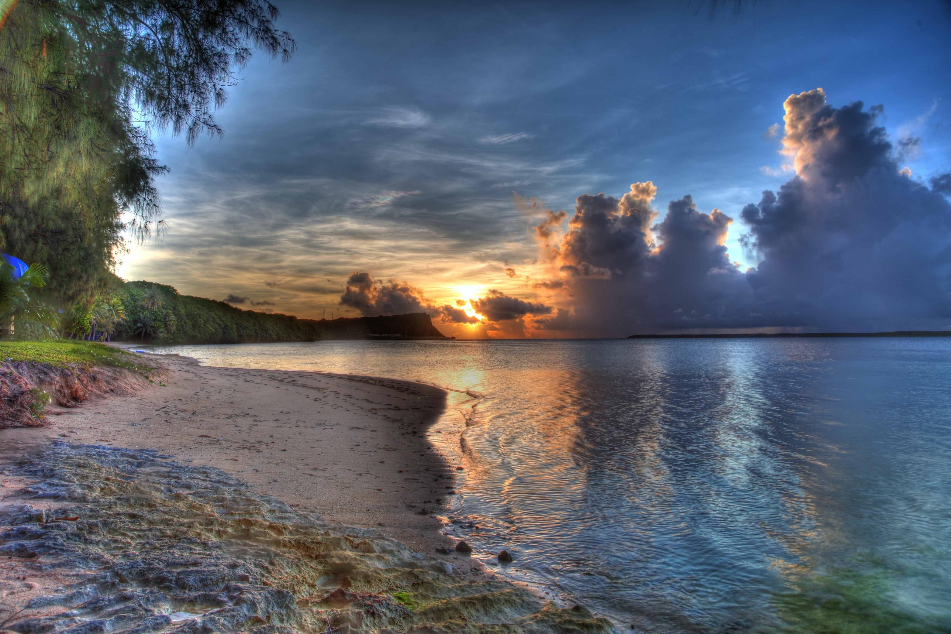 Gab Gab, Guam Beaches Wallpaper, 3130x2090 HD Desktop