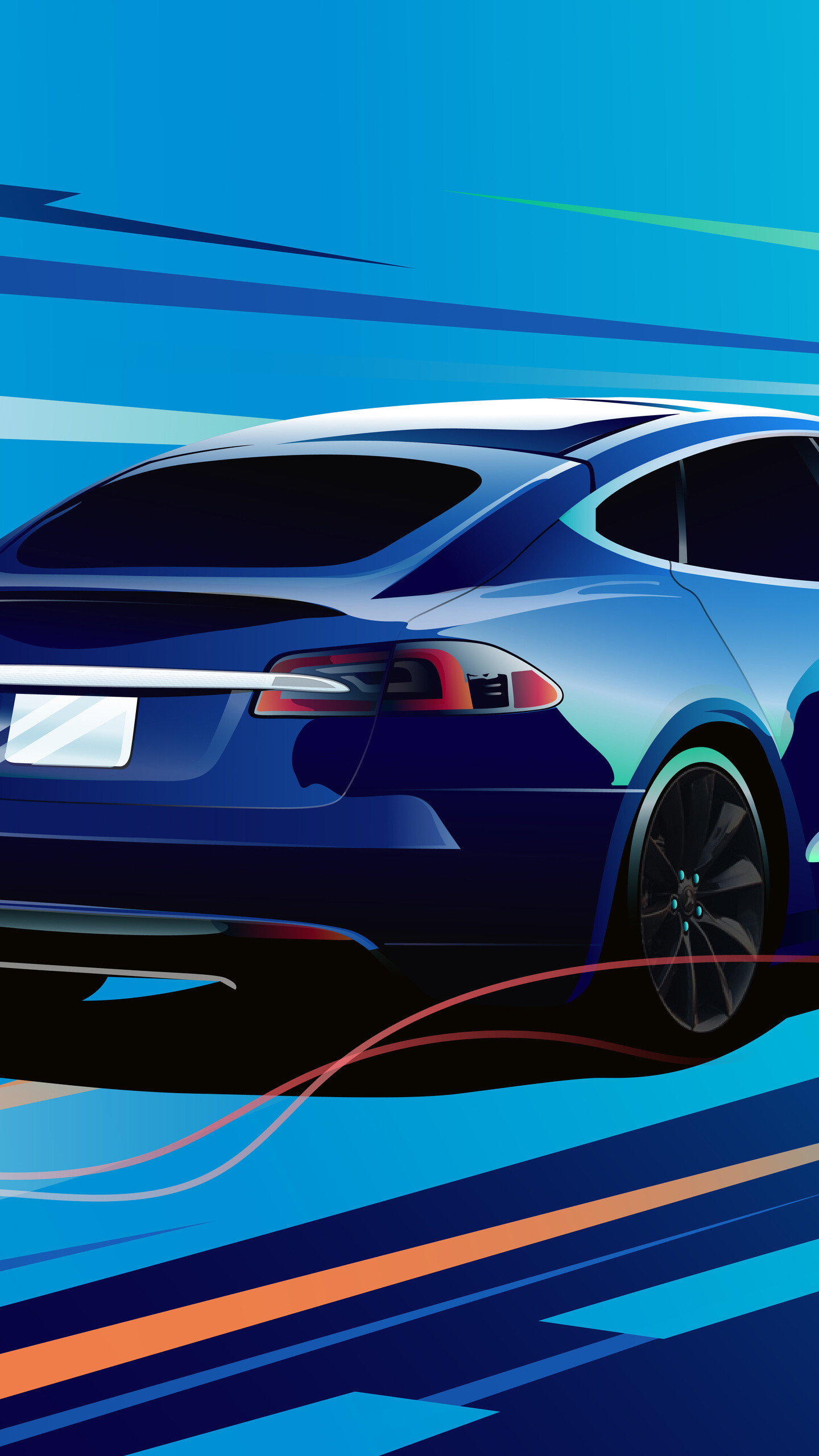 Tesla Model S, Samsung Galaxy wallpapers, HD and 4K imagery, Stunning smartphone backgrounds, 1440x2560 HD Phone