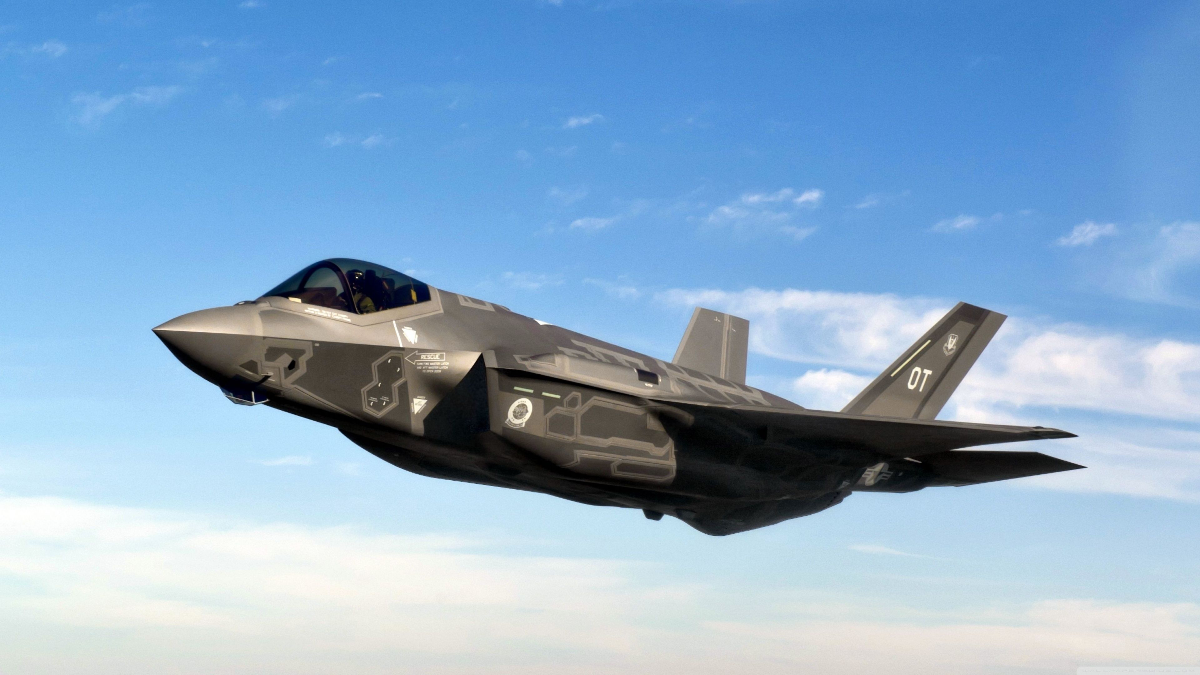 Lockheed Airplane, F-35, Top Free Backgrounds, 3840x2160 4K Desktop