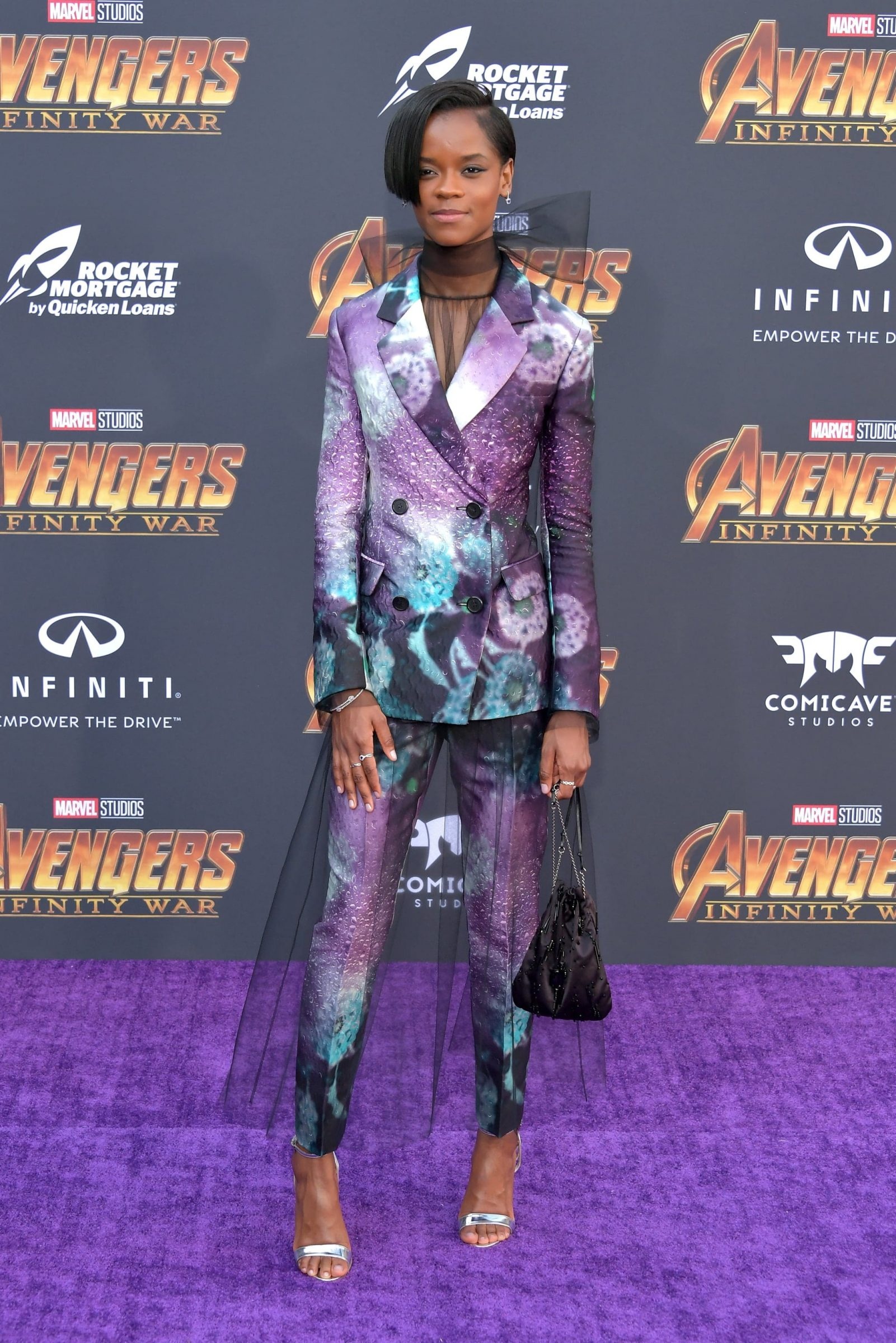 Avengers: Infinity War Premiere, Letitia Wright Wallpaper, 1610x2400 HD Phone